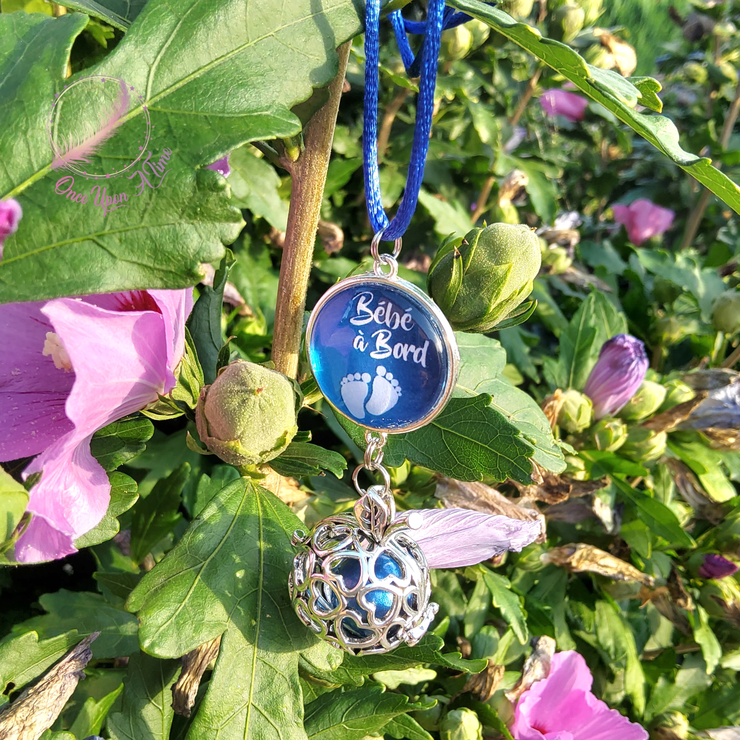 🤰Collier Bola de grossesse "Bébé à bord" ✨
