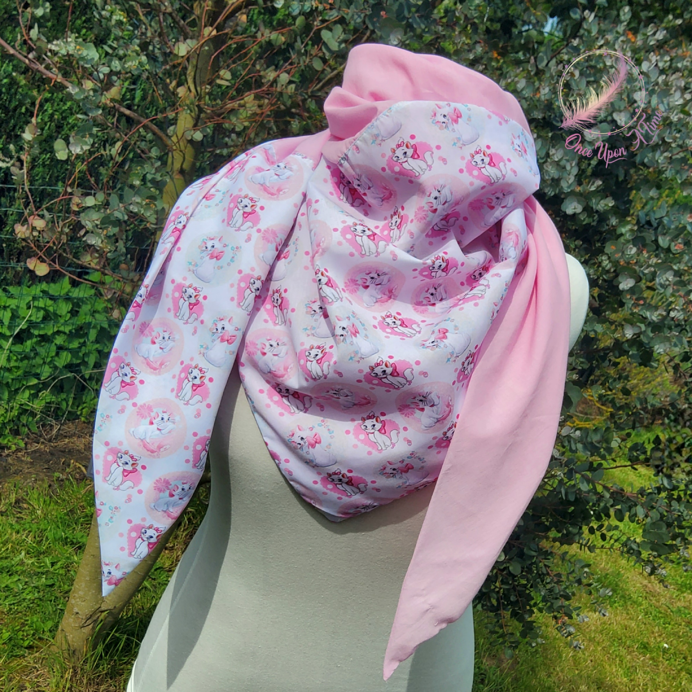 🌷☀️ Foulard léger printemps/été - Marie des Aristochats☀️🌷