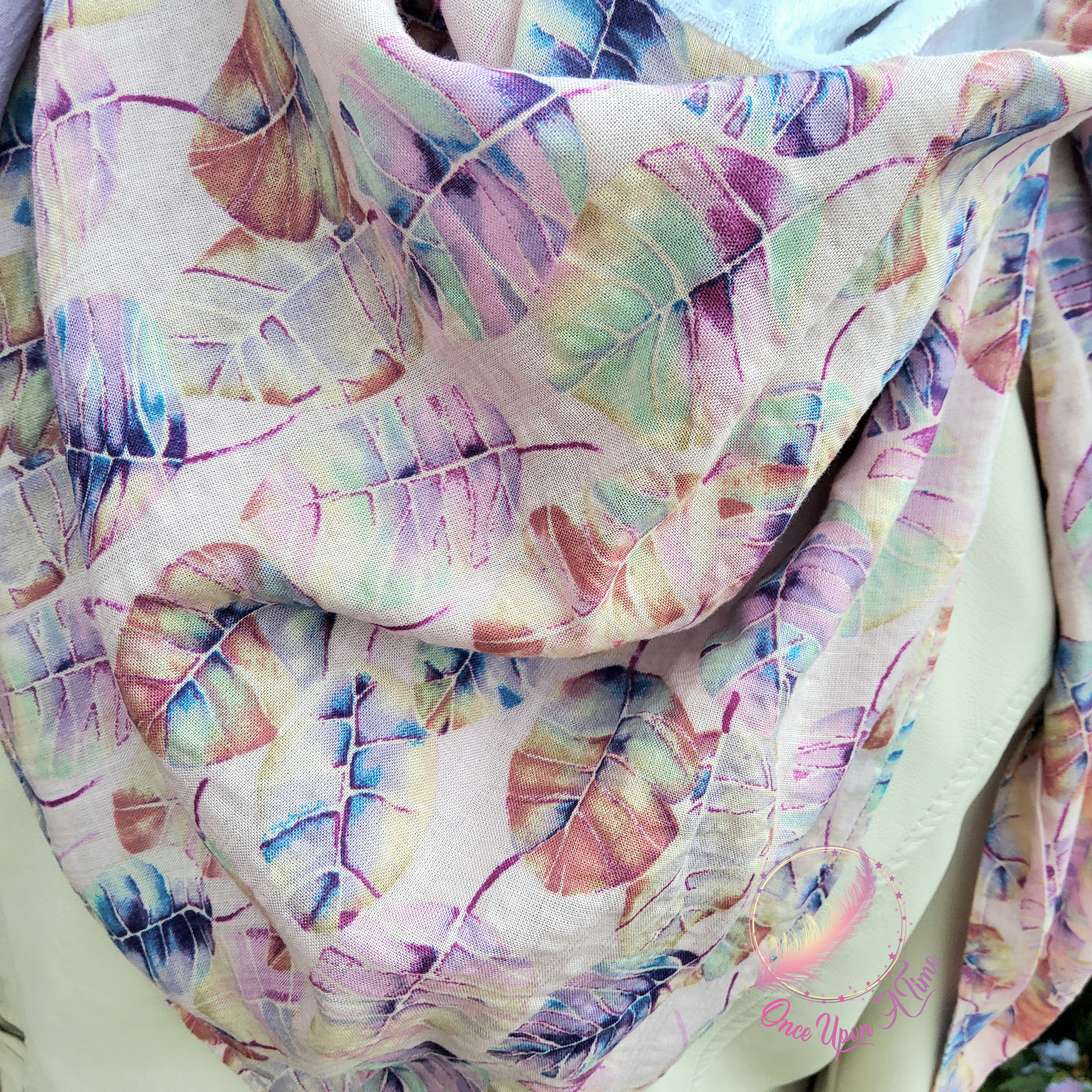 ❄️🍂 Foulard / Chèche femme et adolescent - Modèle Plumette 🍂❄️
