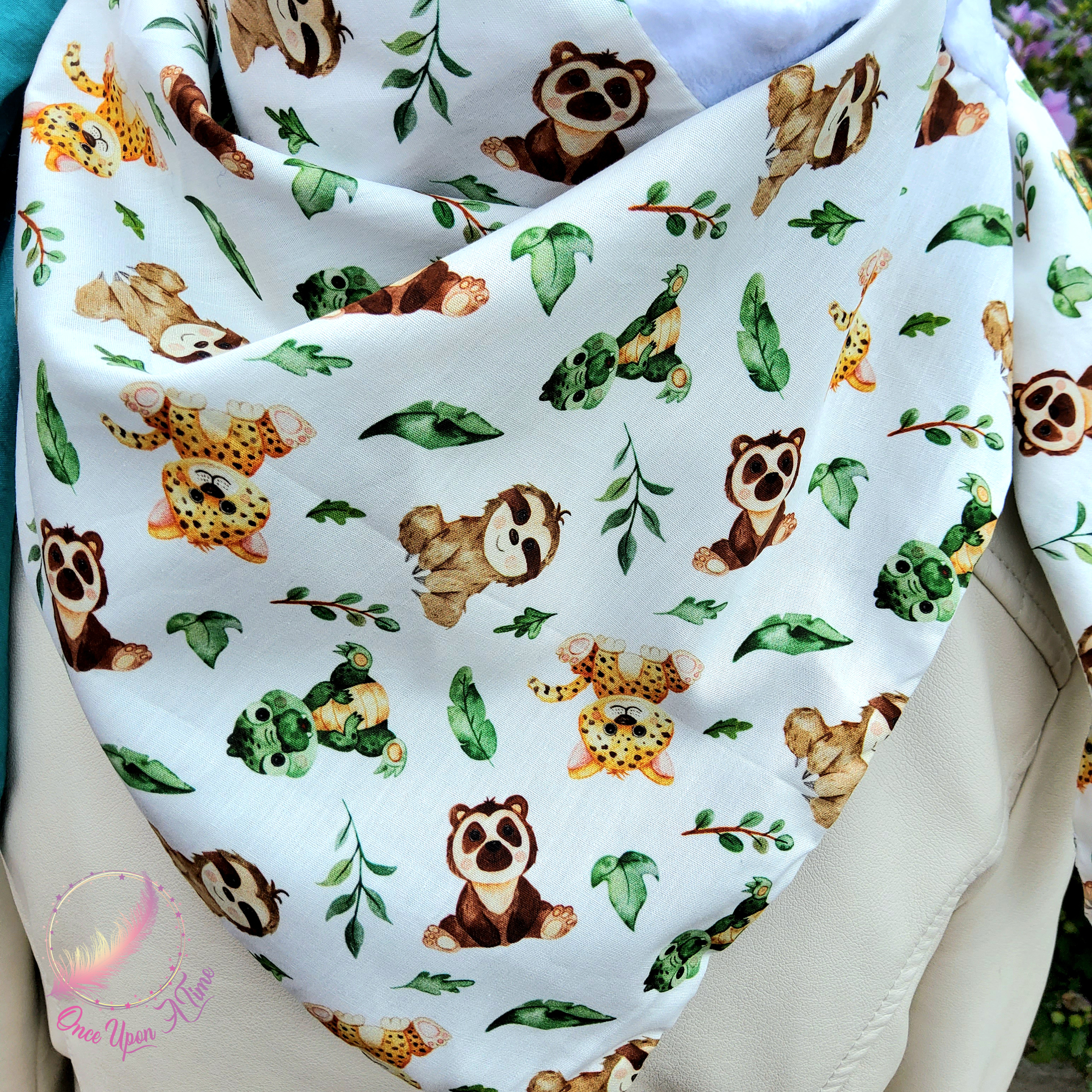 ❄️🍂 Foulard / Chèche enfant - Animaux 🍂❄️