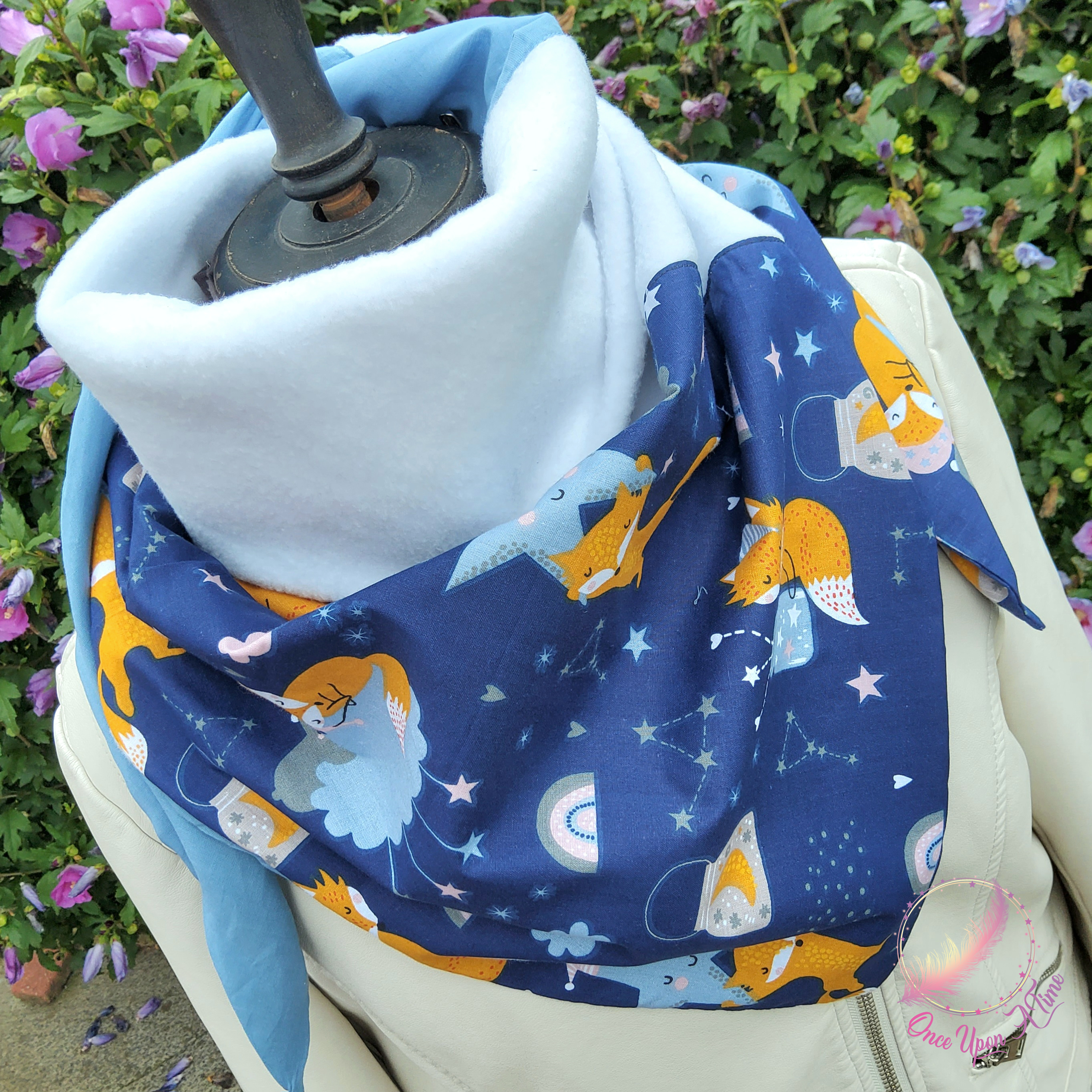 ❄️🍂 Foulard / Chèche enfant - Renard 🍂❄️