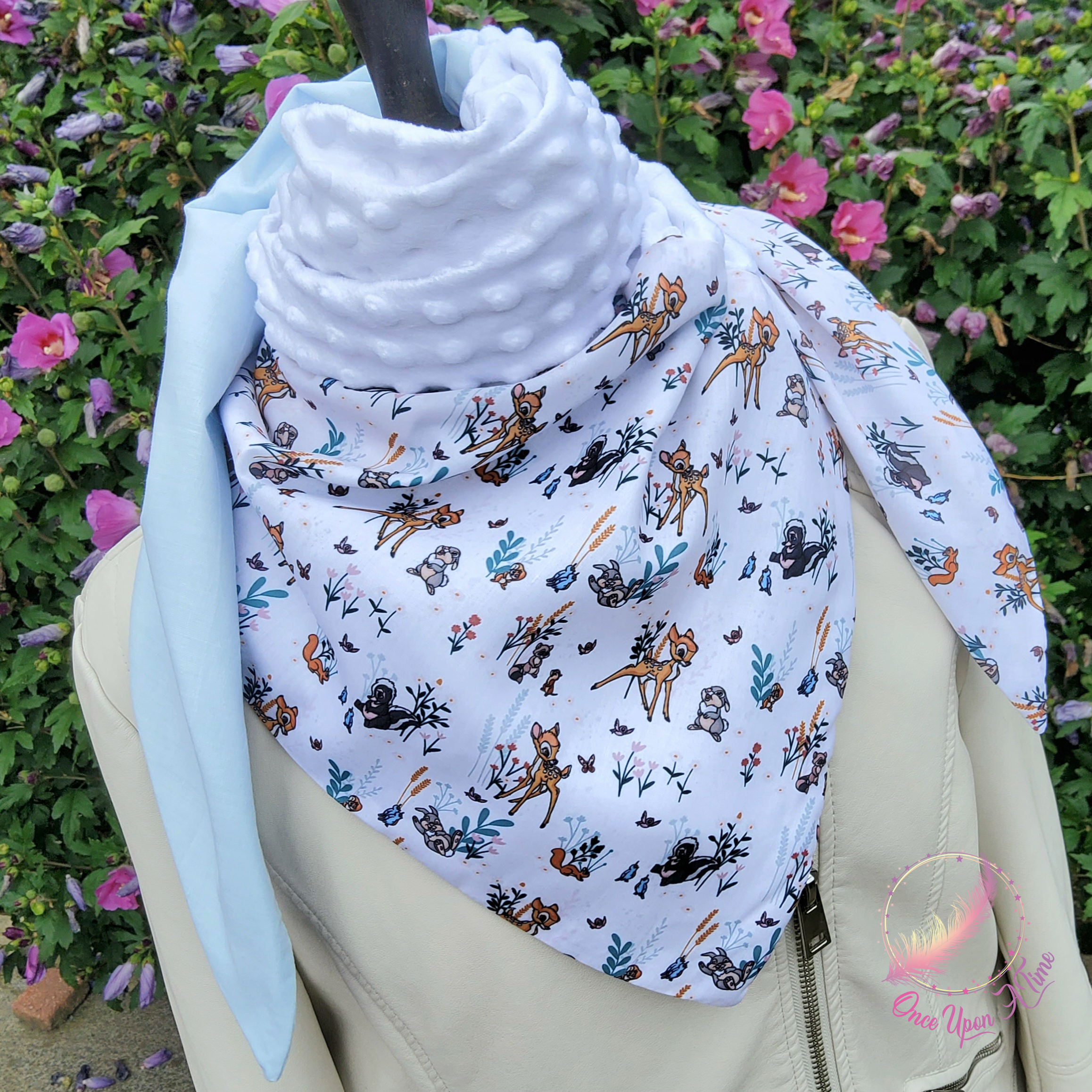 ❄️🍂 Foulard / Chèche enfant - Bambi 🍂❄️