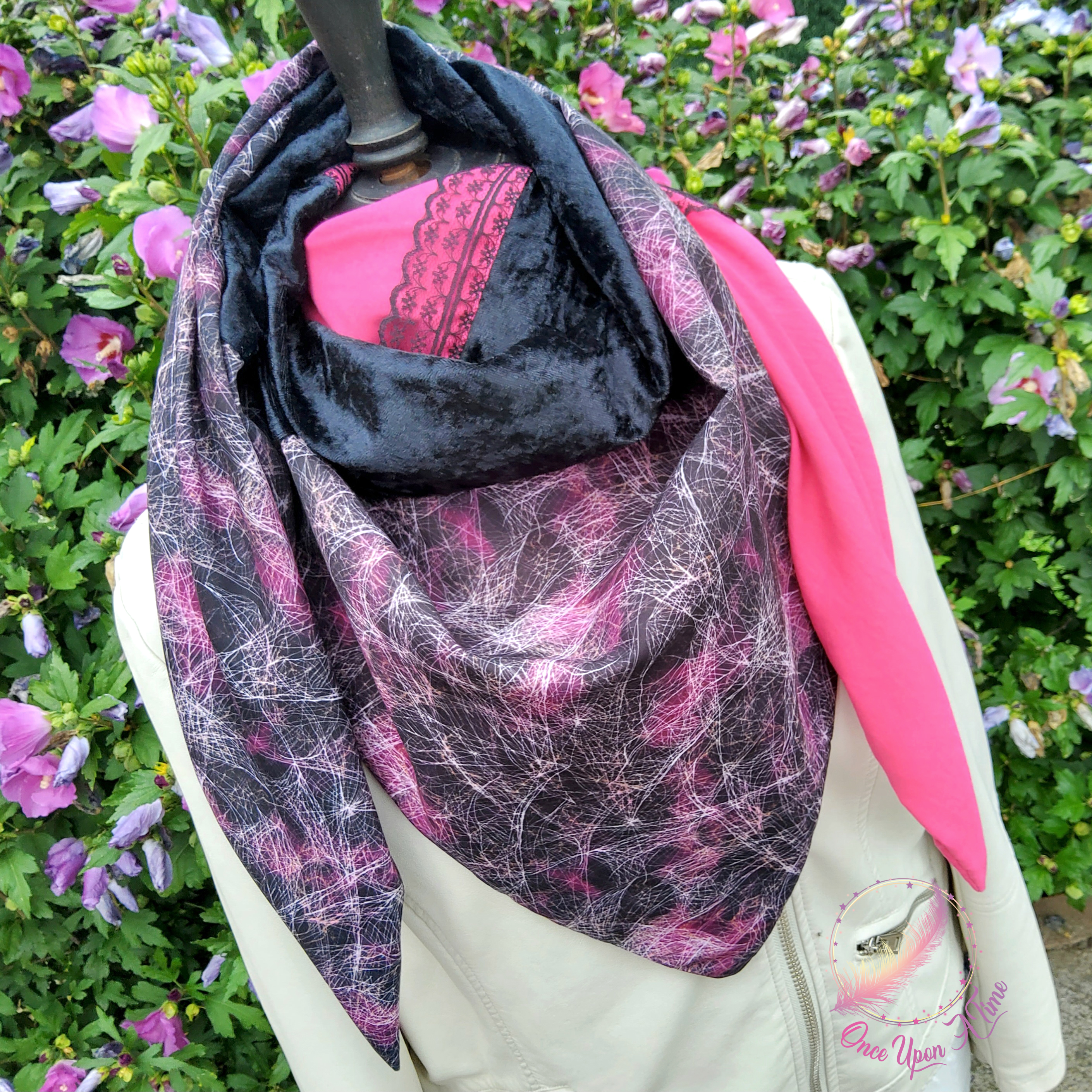 ❄️🍂 Foulard / Chèche femme et adolescent - Modèle Aragog 🍂❄️