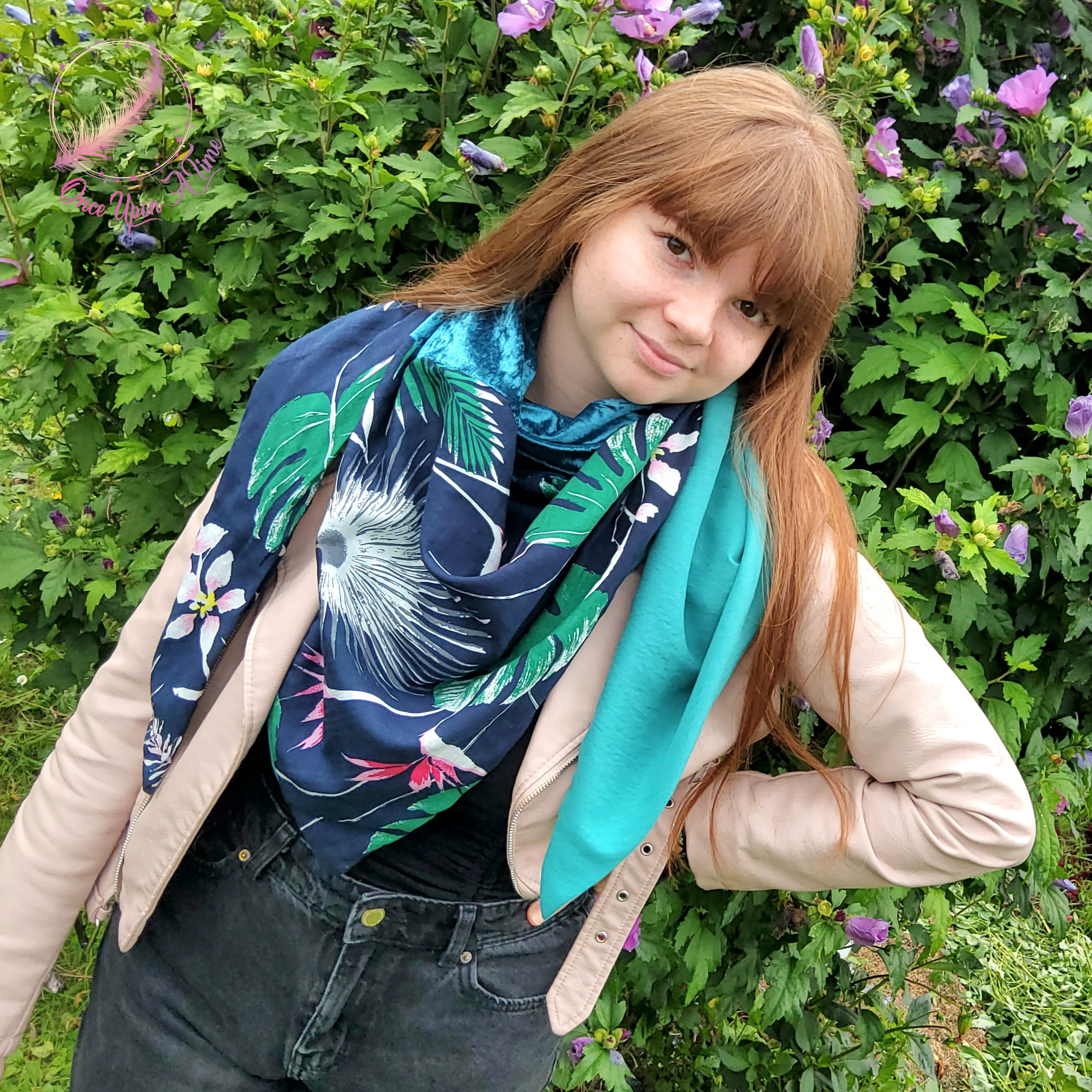 ❄️🍂 Foulard / Chèche femme et adolescent - Modèle Emy 🍂❄️