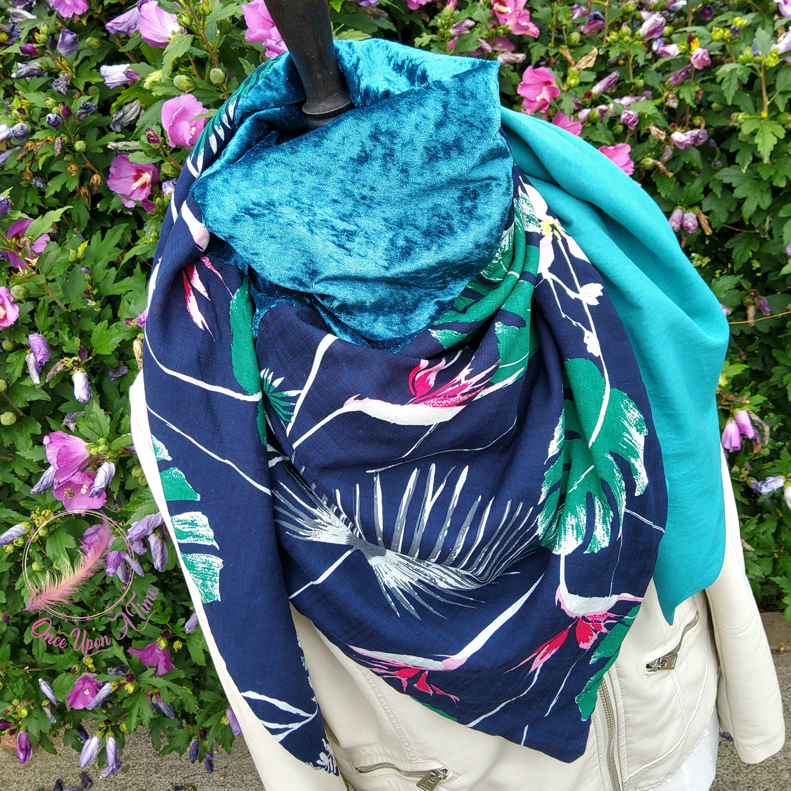 ❄️🍂 Foulard / Chèche femme et adolescent - Modèle Emy 🍂❄️