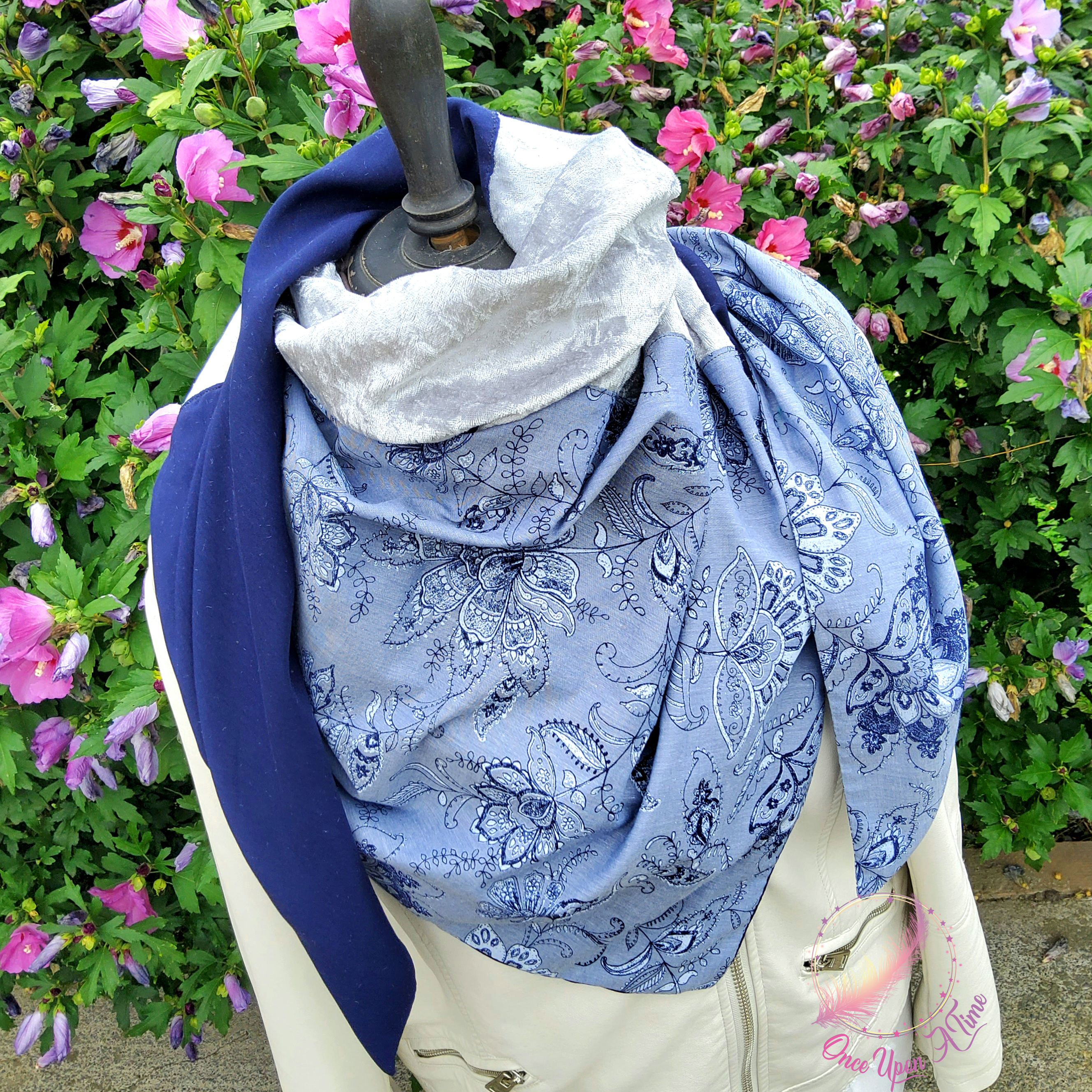 ❄️🍂 Foulard / Chèche femme et adolescent - Modèle Alicia 🍂❄️