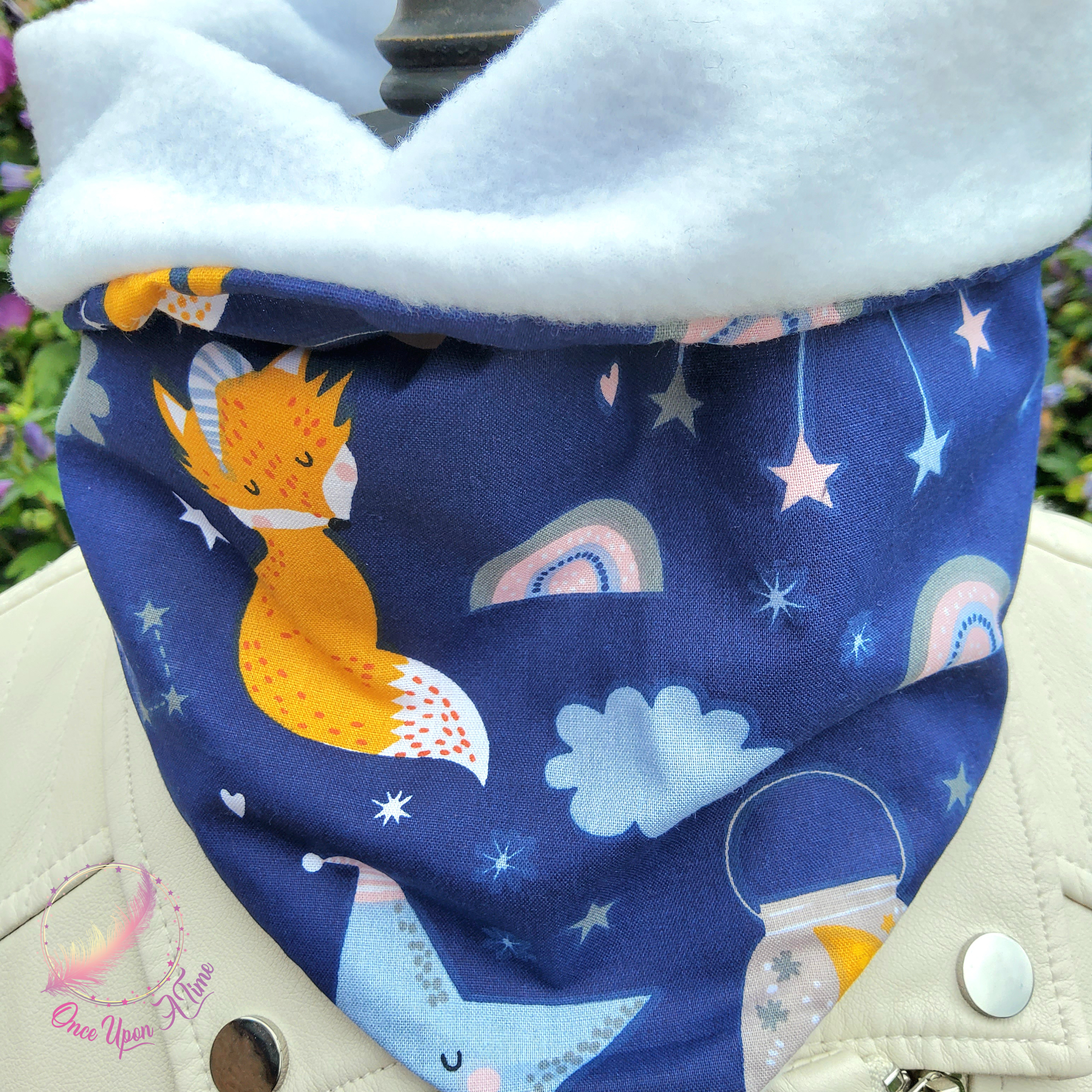 ❄️🍂 Tour de cou / Snood pour enfant - Renard 🍂❄️