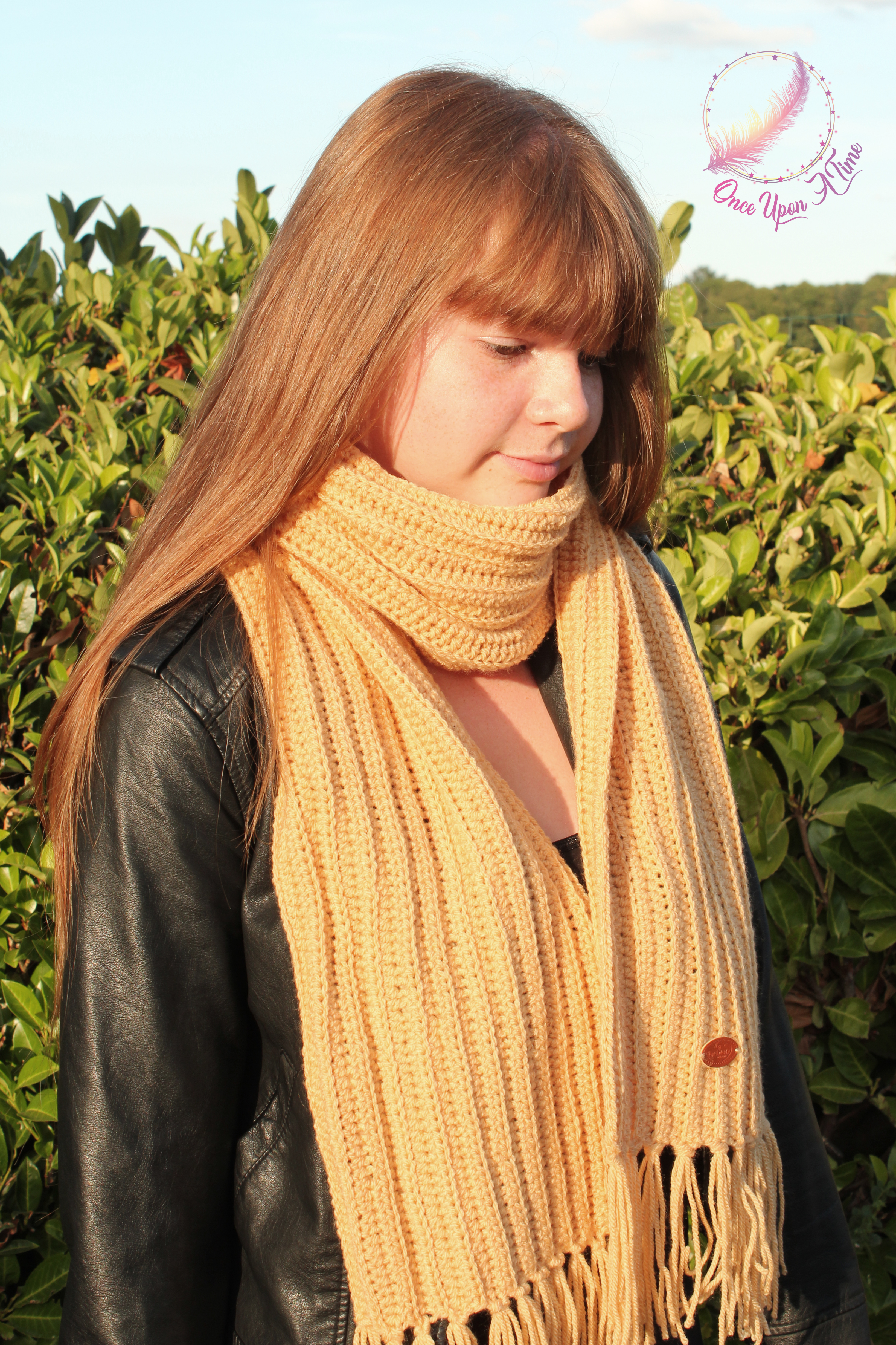 ❄️🍂 Echarpe au crochet adulte femme/homme🍂❄️