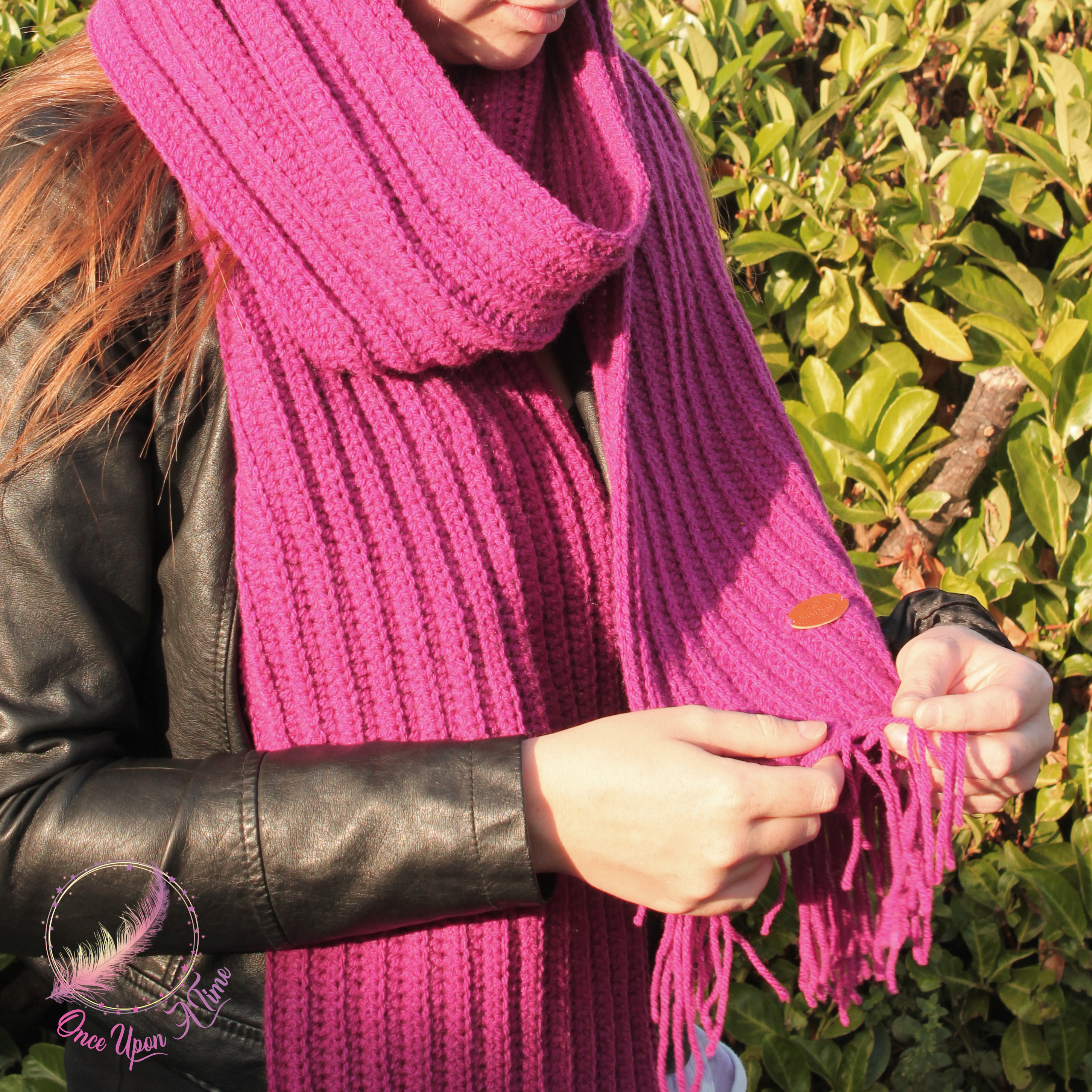 ❄️🍂 Echarpe au crochet adulte femme/homme🍂❄️