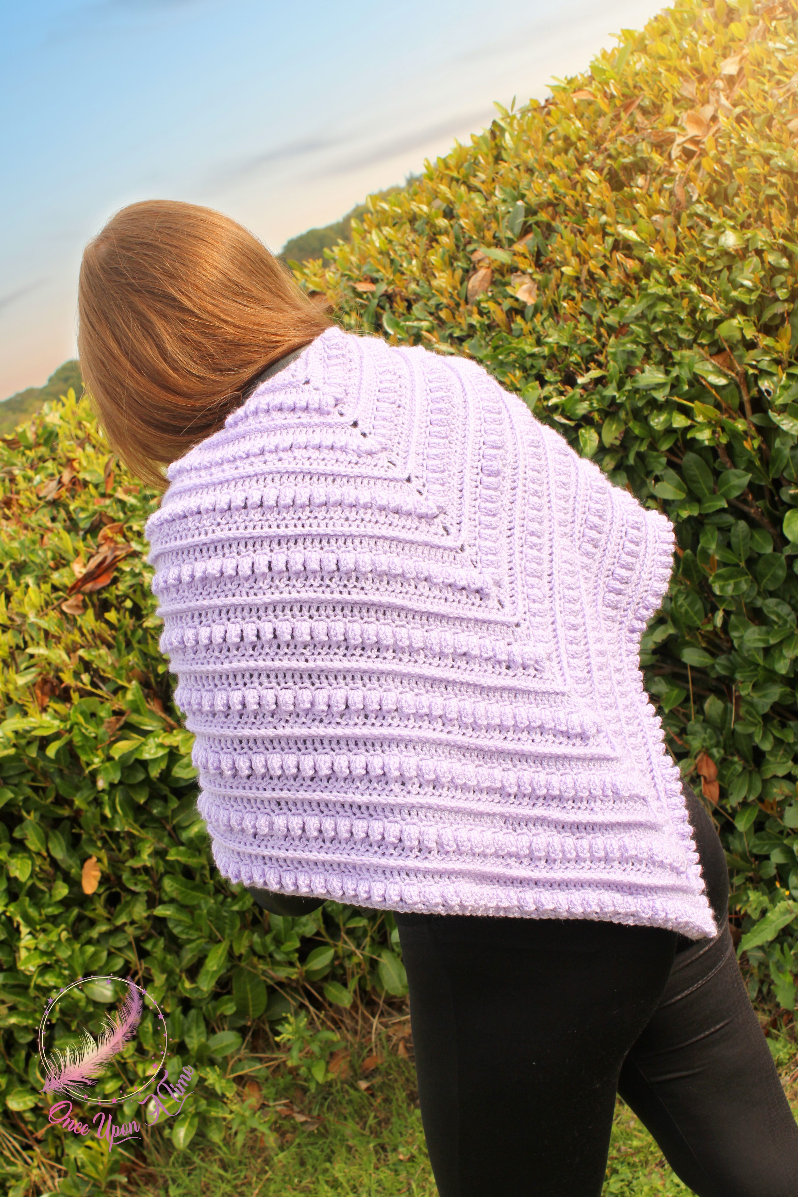 Poncho - Lilas