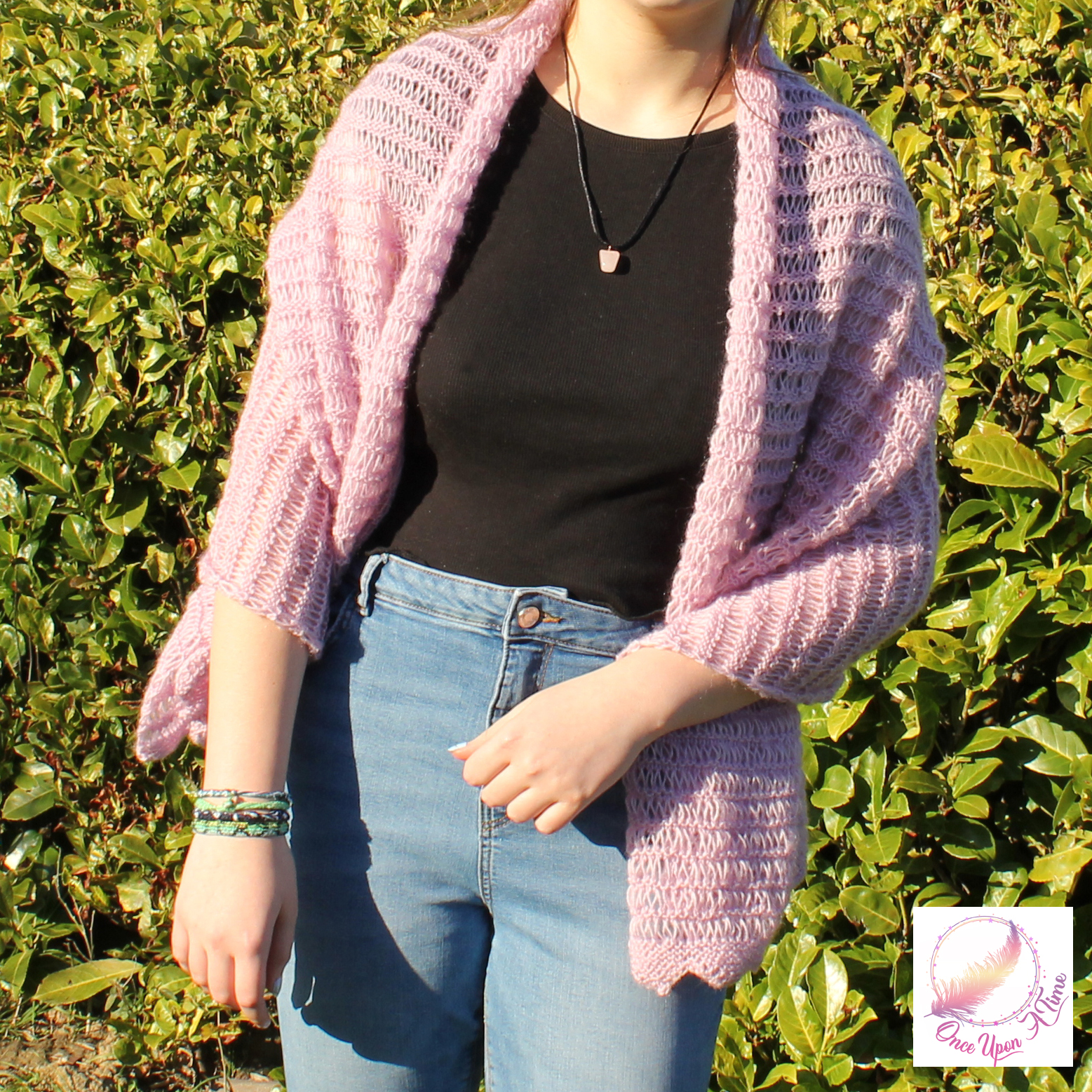 Étole au crochet