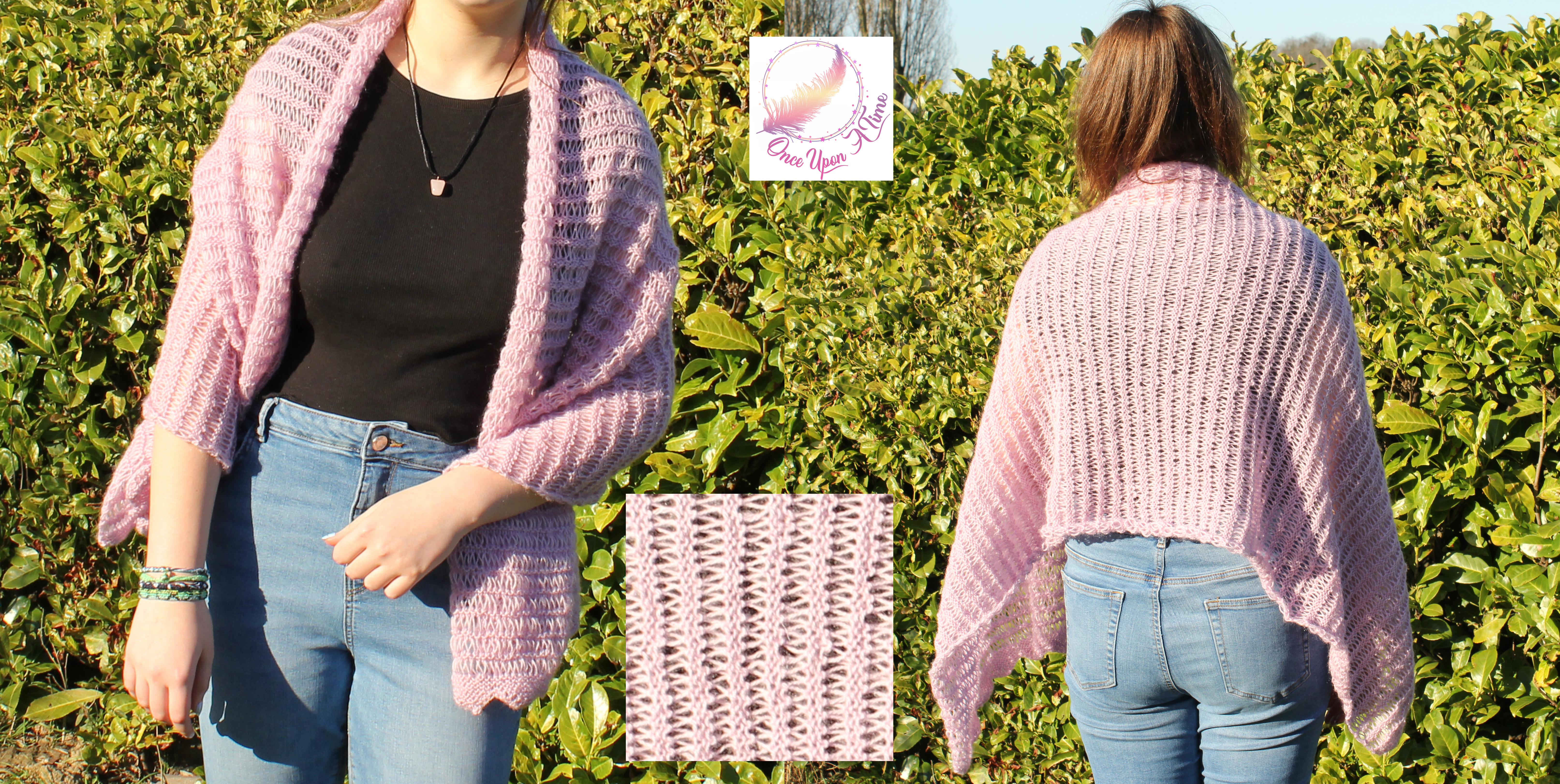 Étole au crochet