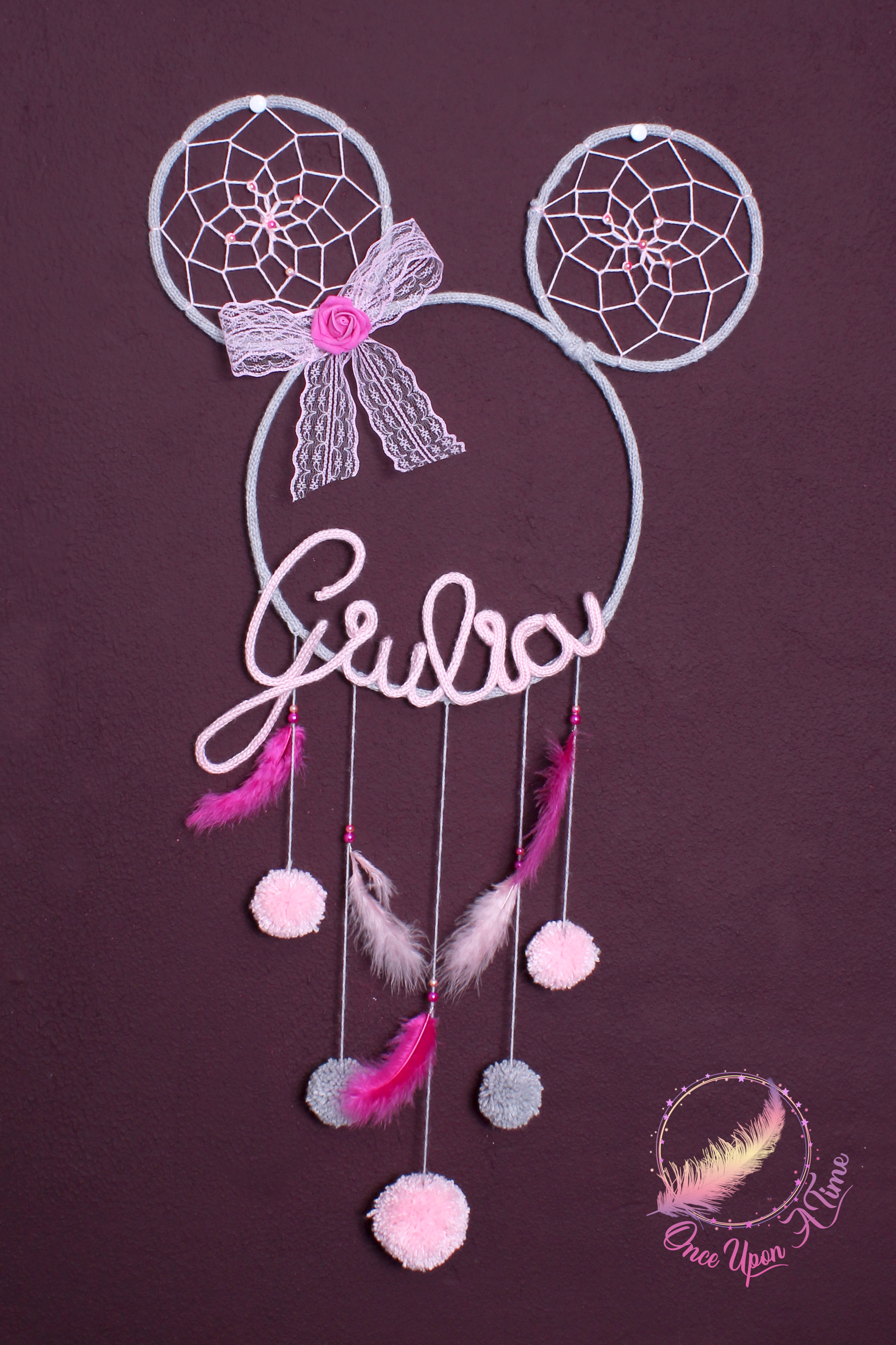 🌷 Décoration murale personnalisée - Minnie 🌺