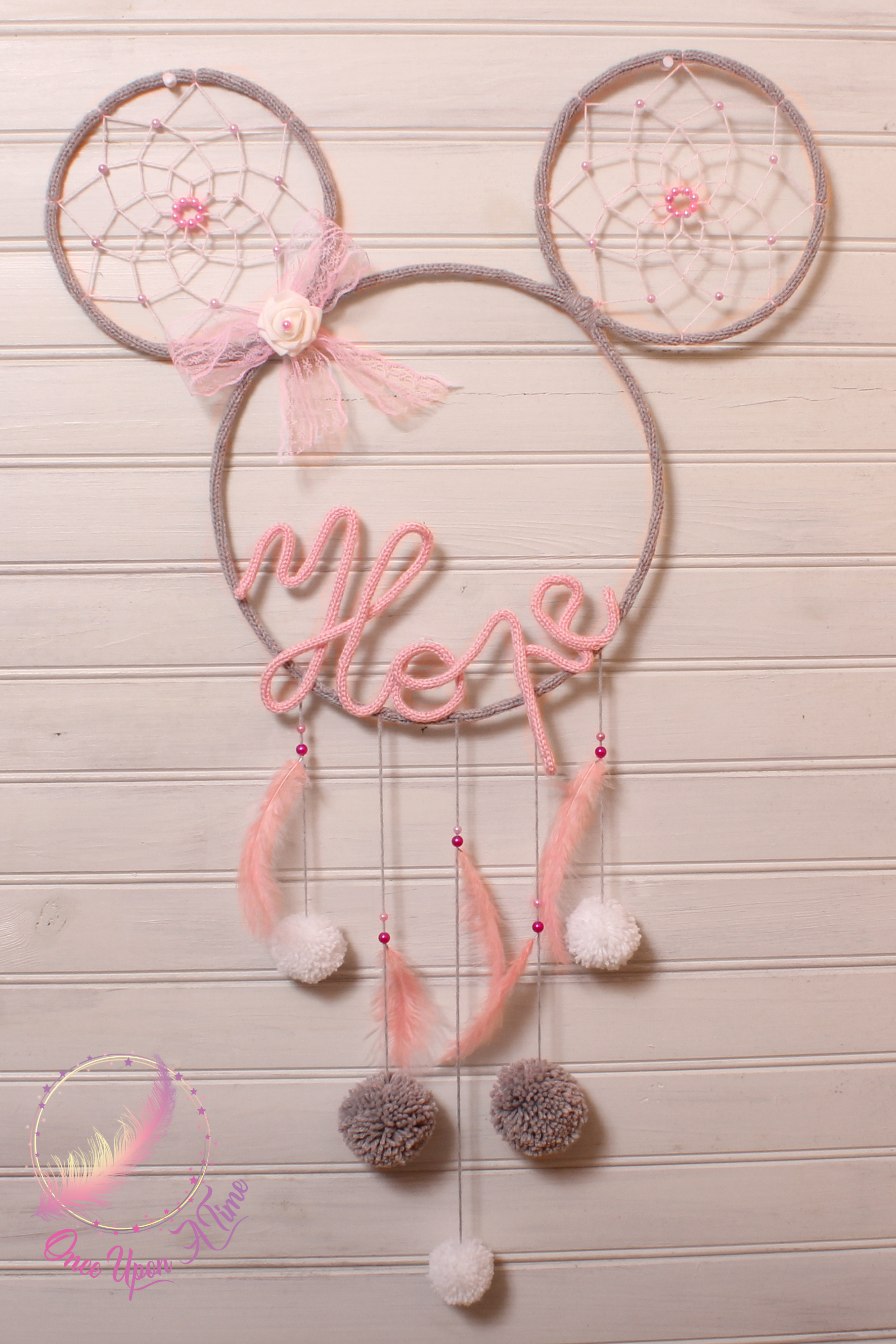 🌷 Décoration murale personnalisée - Minnie 🌺