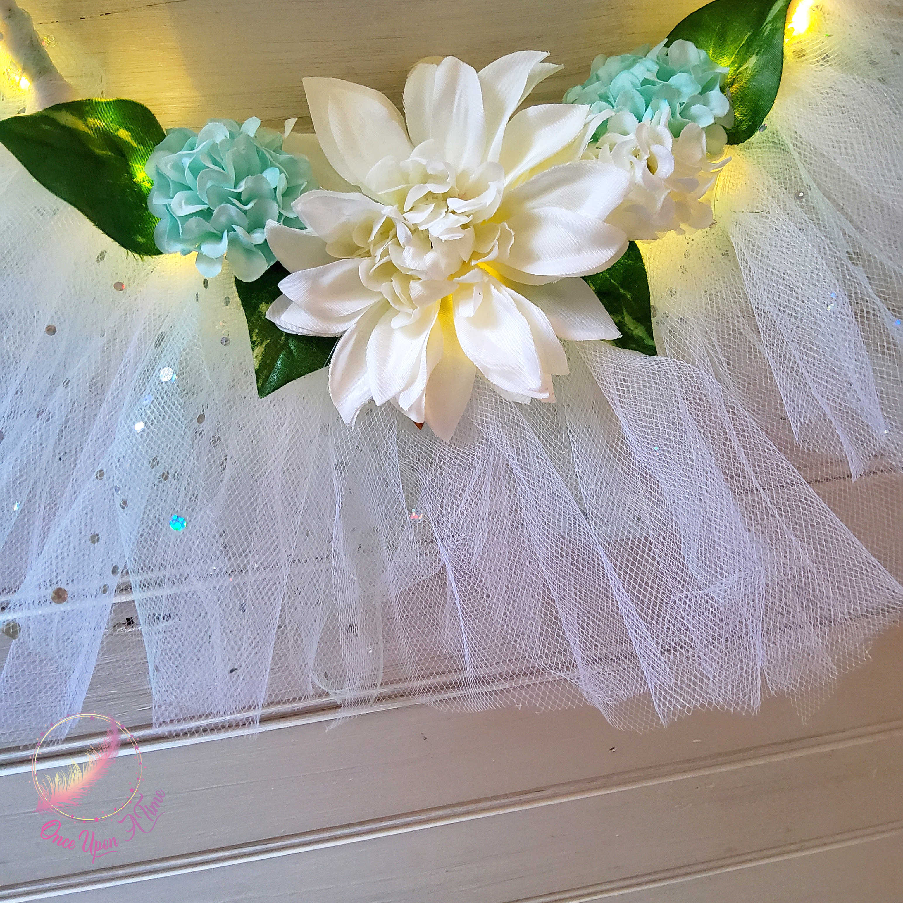 🌷 Décoration murale personnalisée - Avec lumières 🌺