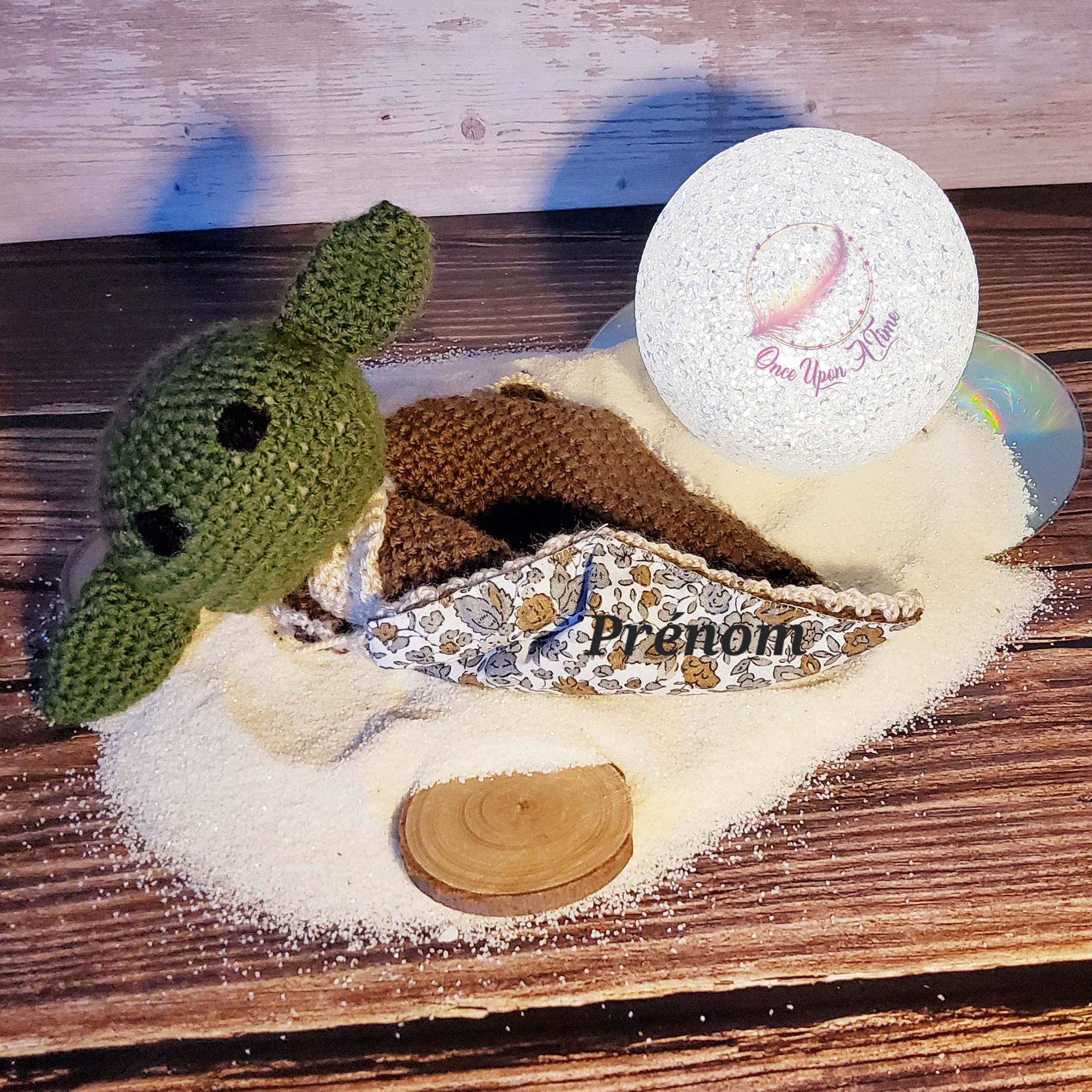 🍼 Doudou - Yoda - Personnalisé 👶