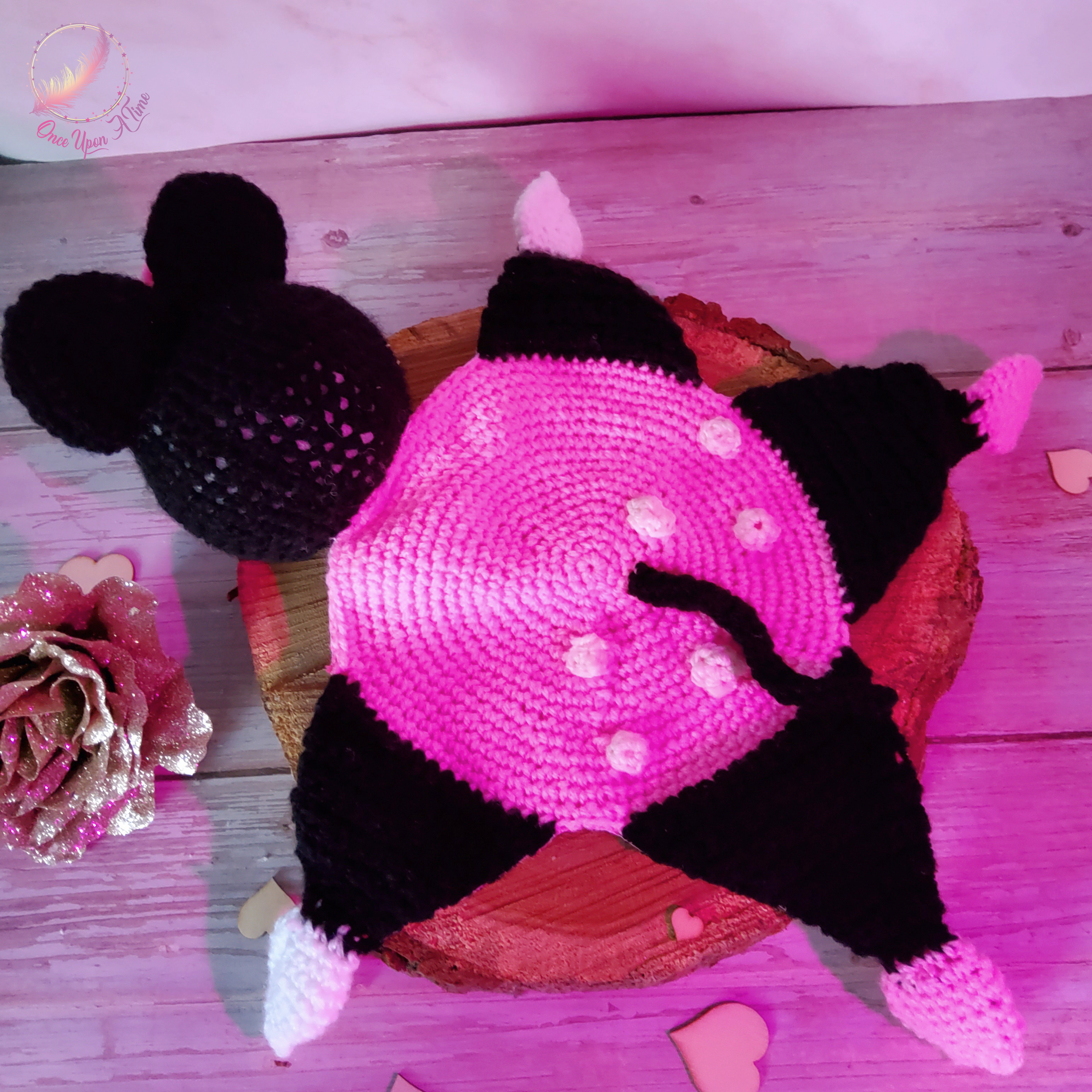 🍼 Doudou - Minnie OU Mickey - Personnalisé 👶
