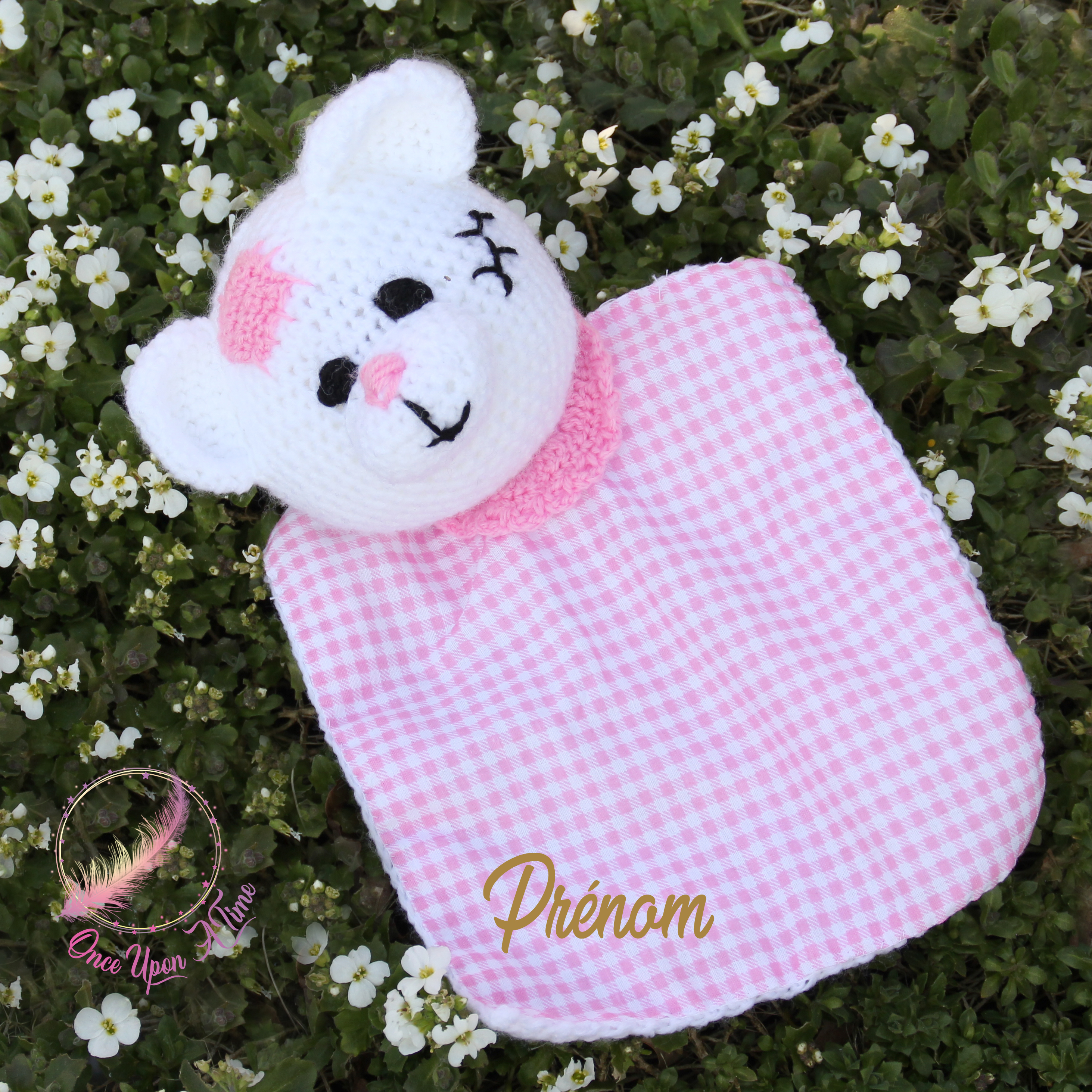 🍼 Doudou - Ourson - Personnalisé 👶