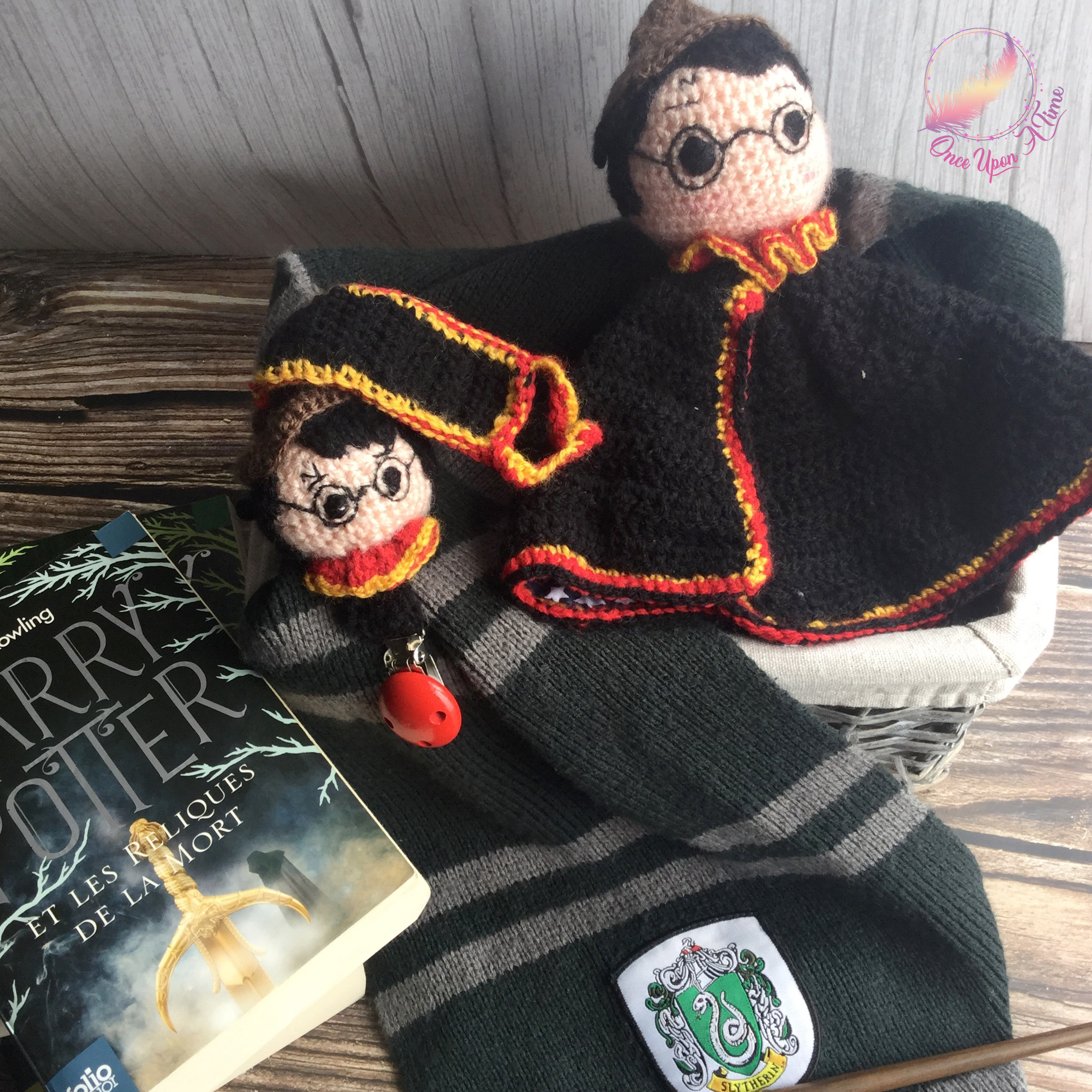 🍼 Doudou et attache-tétine - Harry Potter - Personnalisé 👶