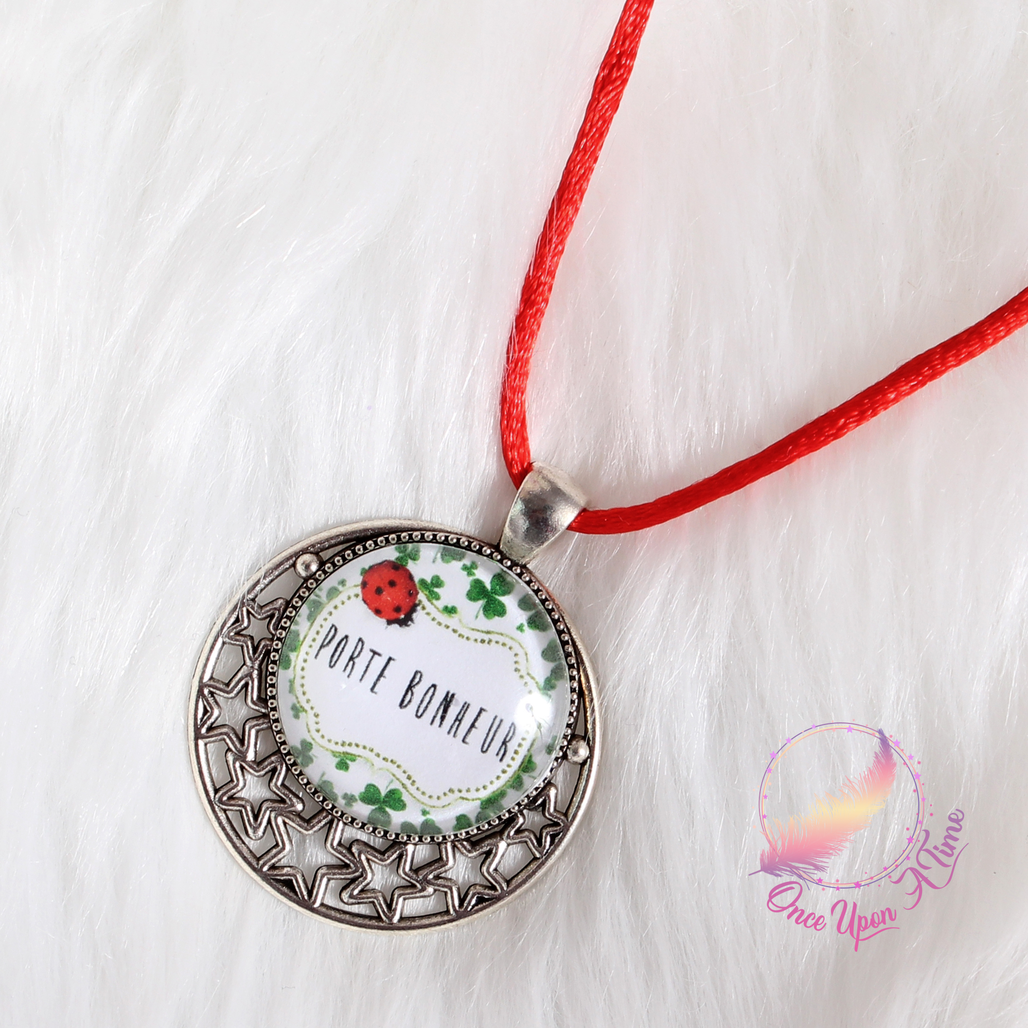 ✨ Collier fantaisie - Porte bonheur OU Croa-moi je t'aime ✨