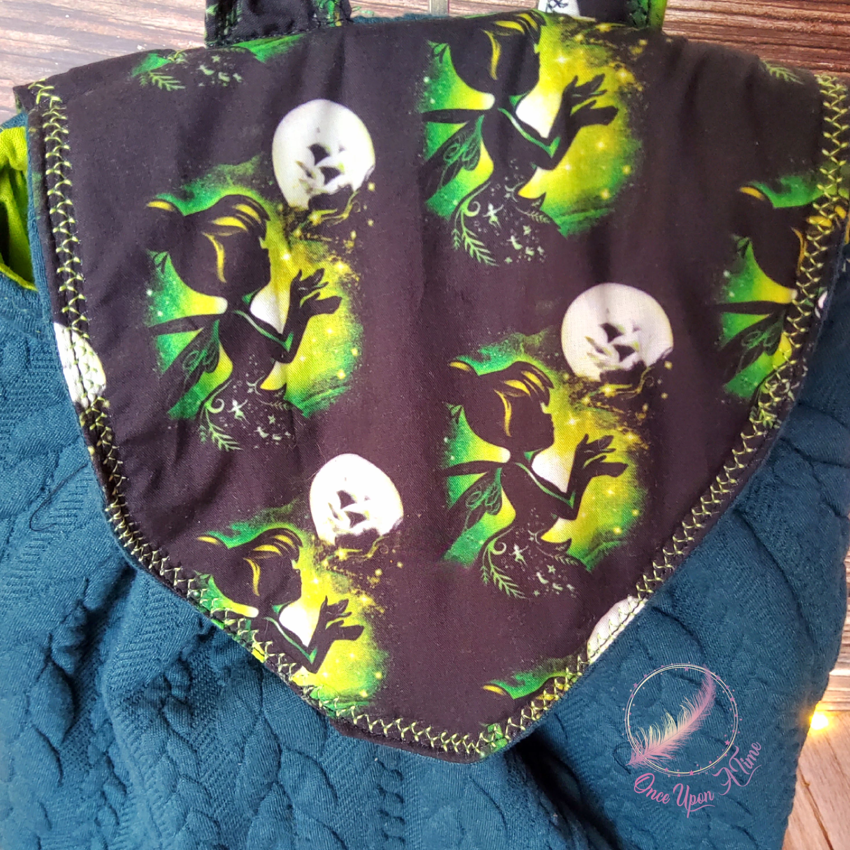 🧚‍♀️🧵🪡 Petit sac à dos maternelle ou collation - Fée Clochette 🪡🧵🧚‍♀️