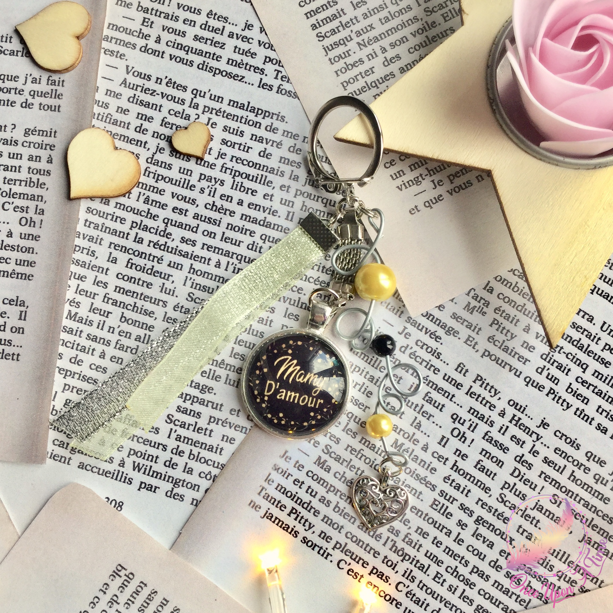 💕 Porte-clés - Message - Mamy, papy, grand-parents, belle-mère, soeur - Plusieurs modèles 🔑