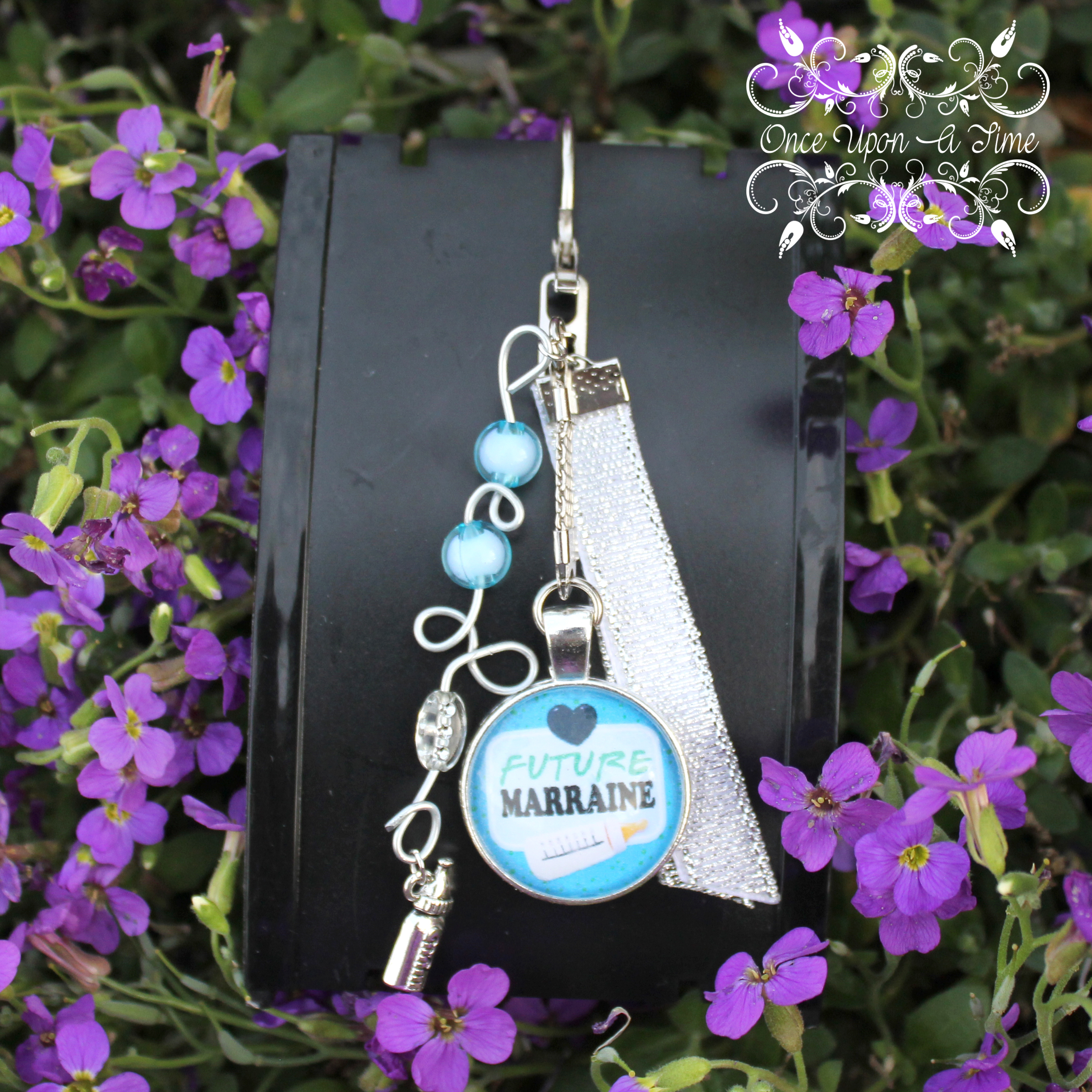 💕 Porte-clés - Message - Famille qui s'agrandit - Plusieurs modèles 🔑