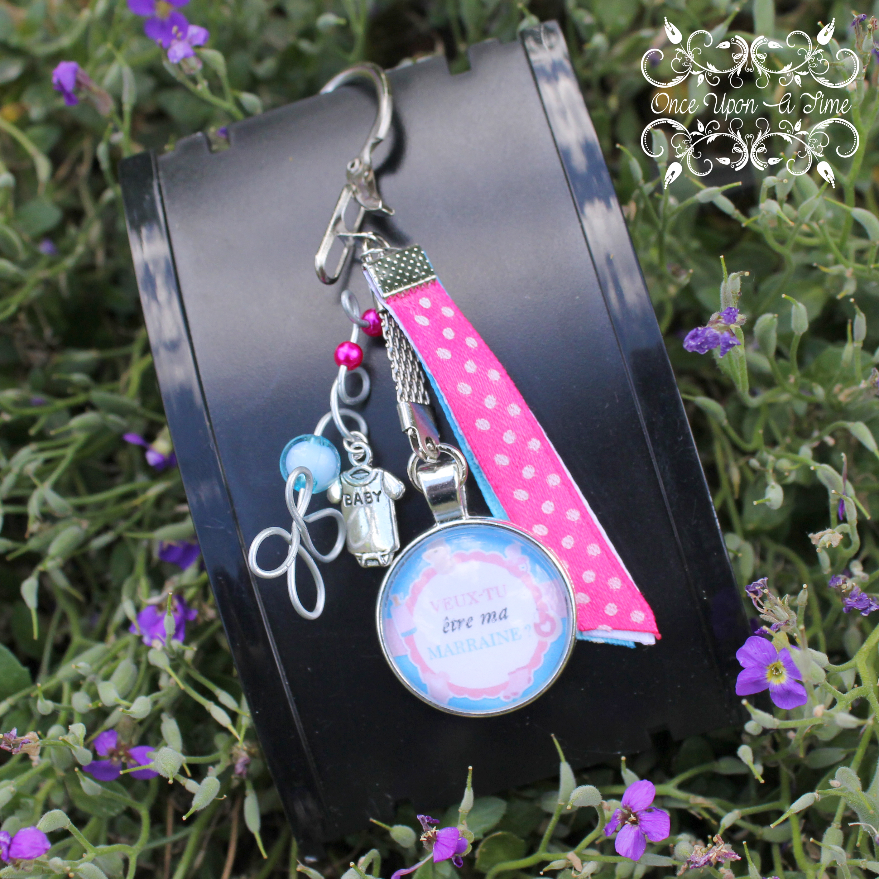 💕 Porte-clés - Demande parrain et marraine - Plusieurs modèles 🔑