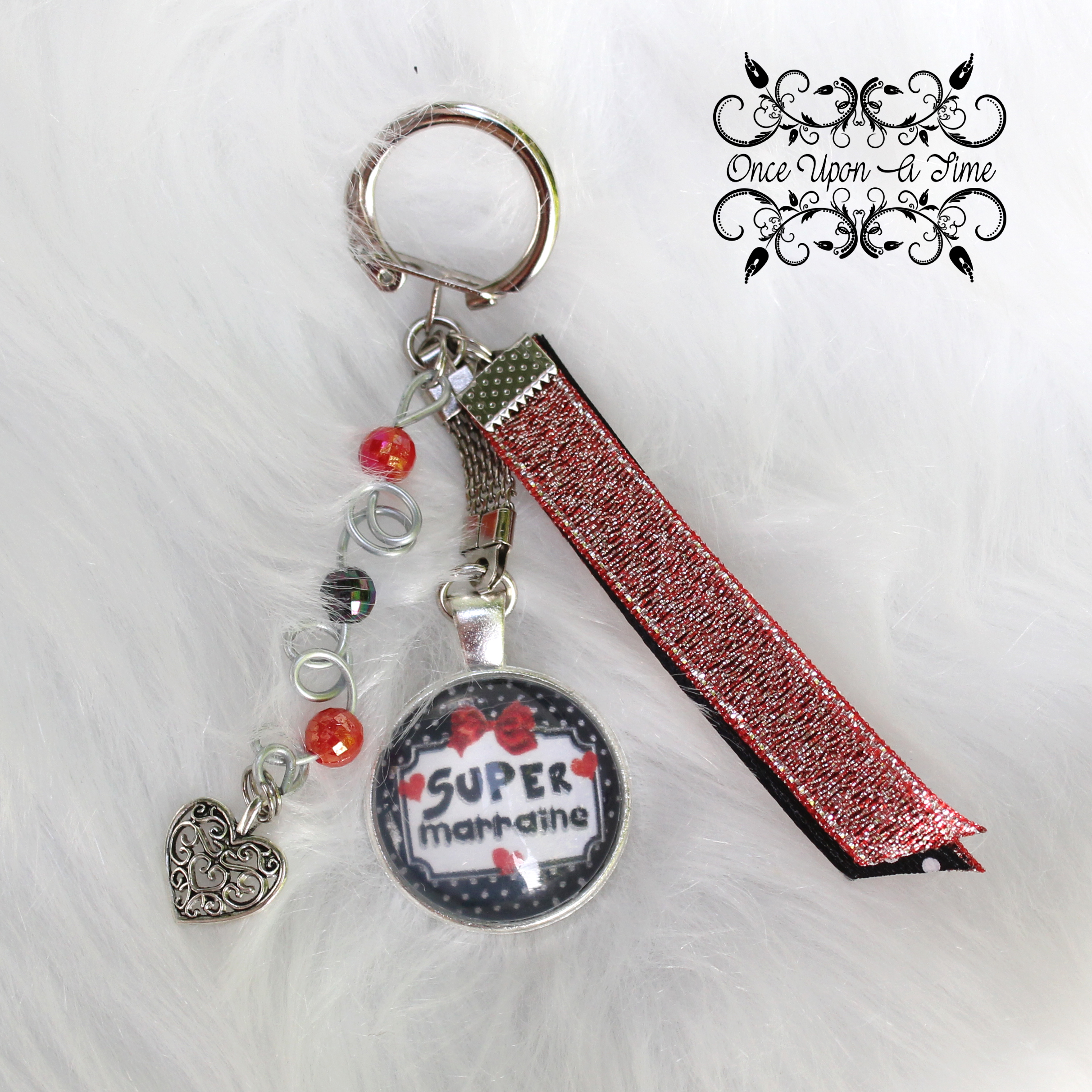 💕 Porte-clés - Message - Marraine - Plusieurs modèles 🔑