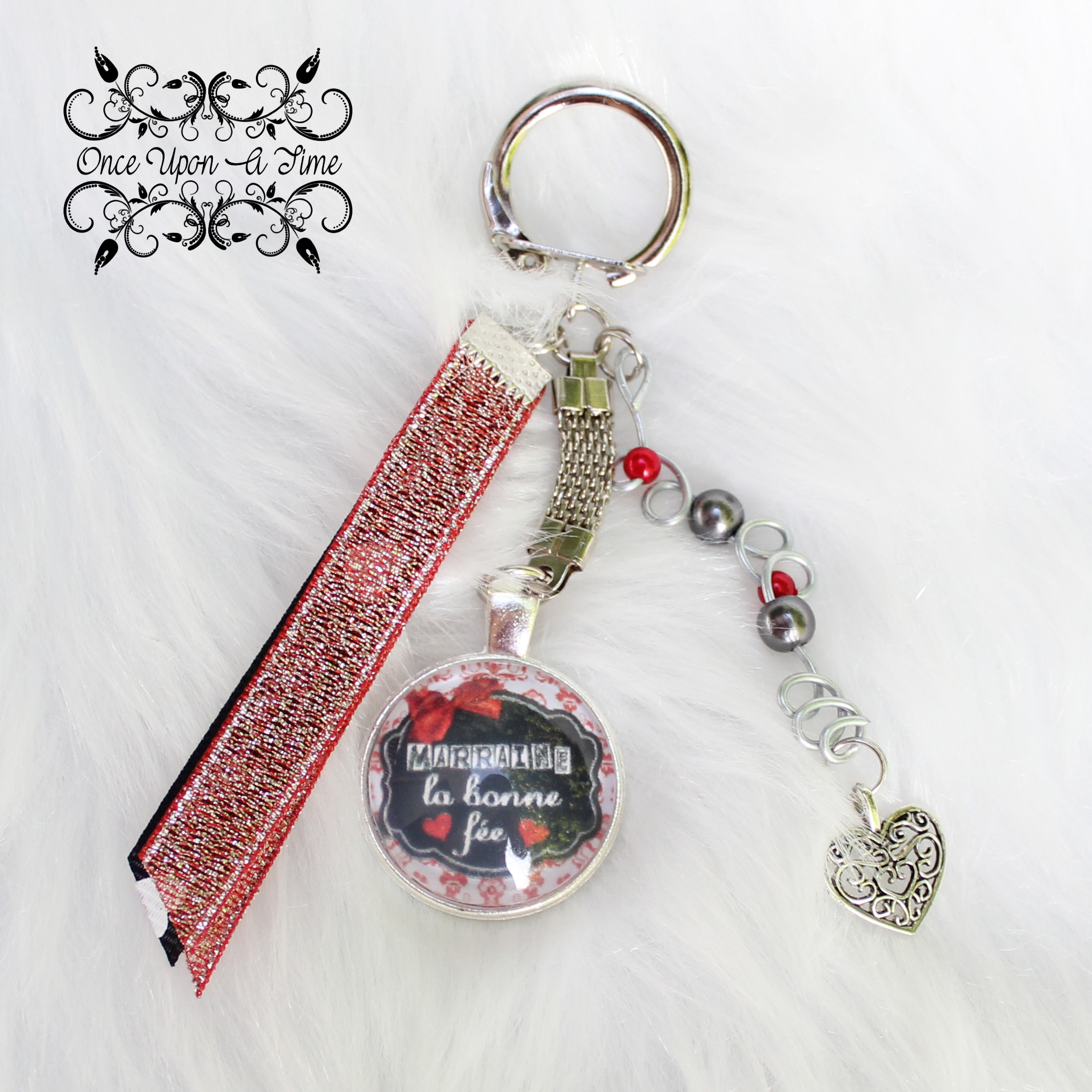 💕 Porte-clés - Message - Marraine - Plusieurs modèles 🔑