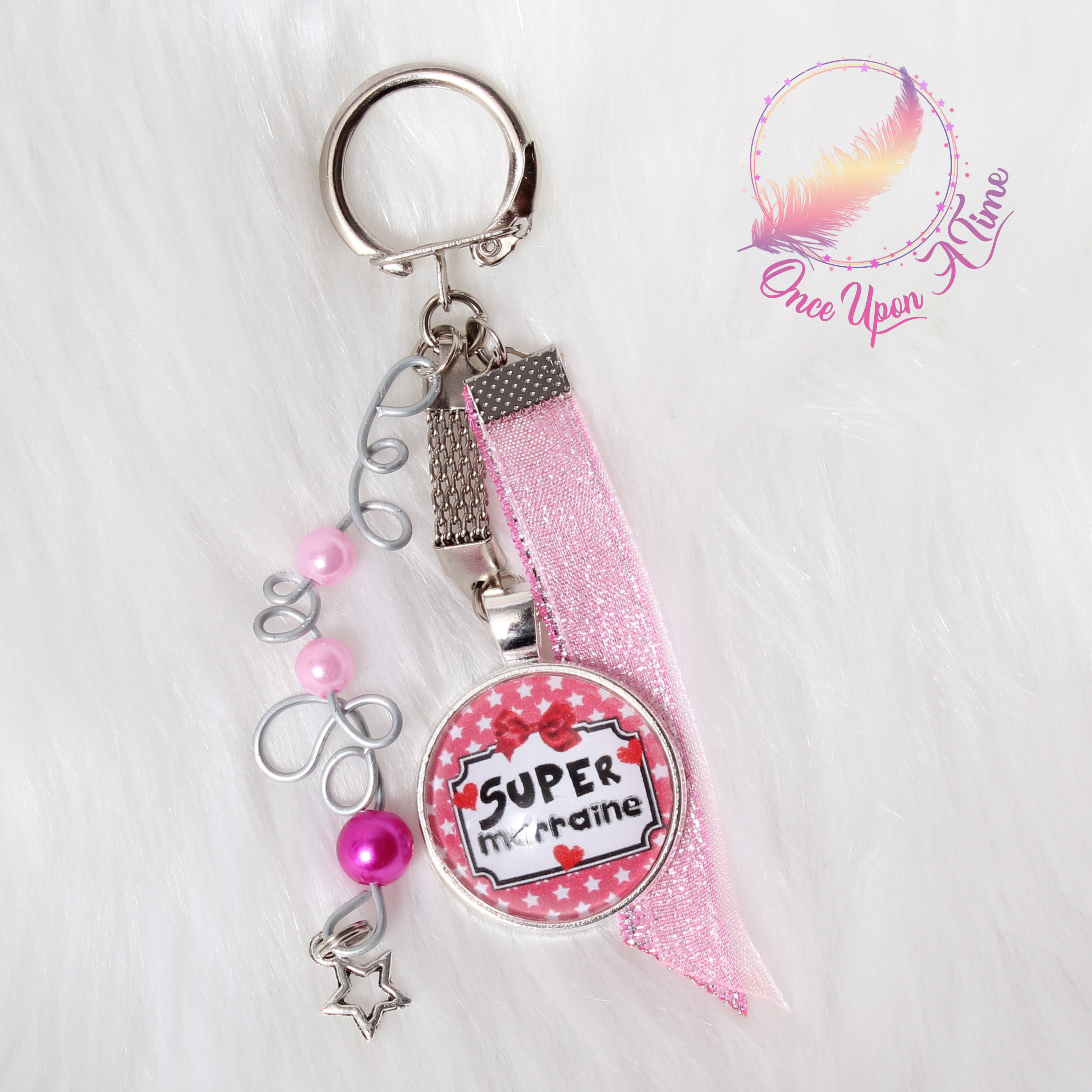 💕 Porte-clés - Message - Marraine - Plusieurs modèles 🔑
