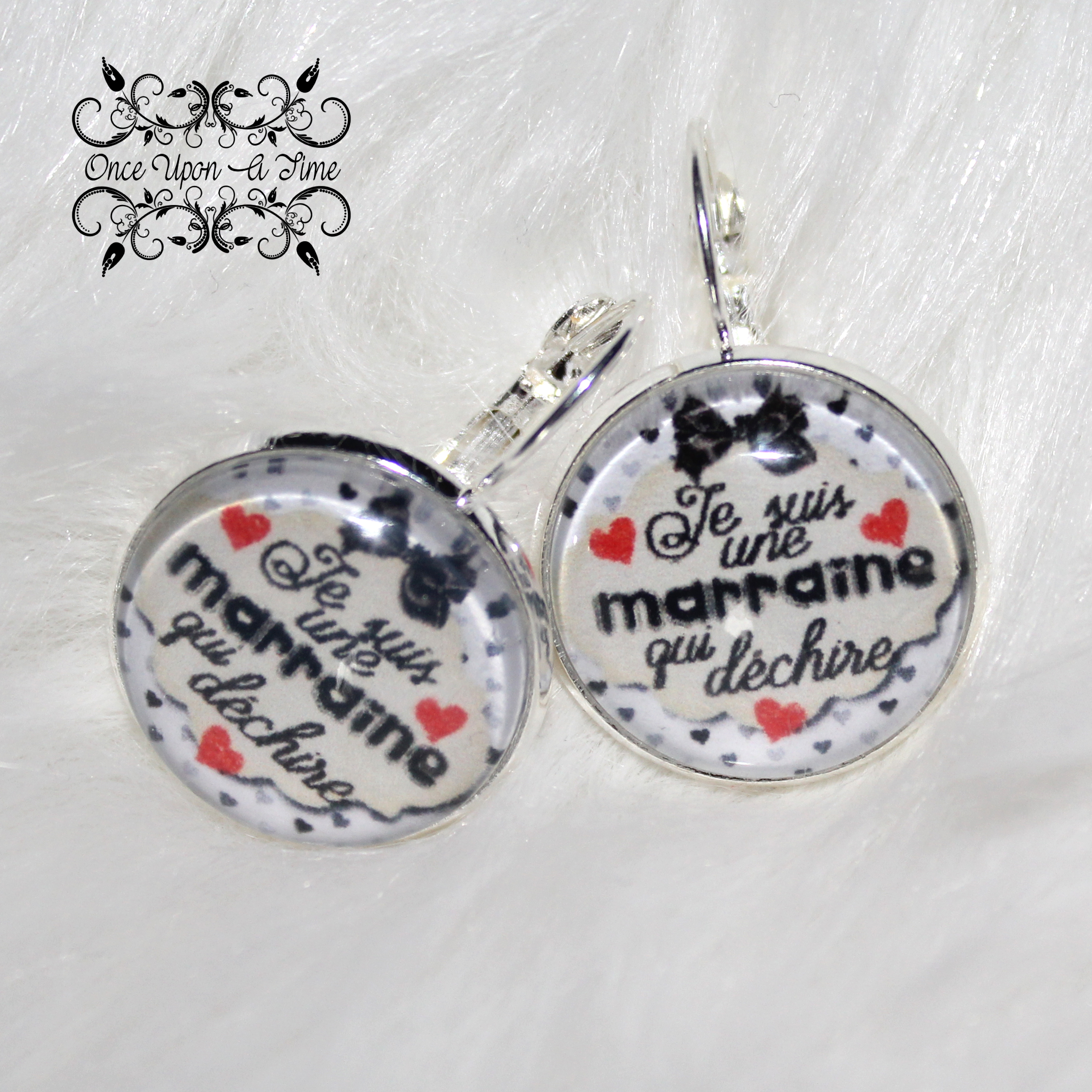✨ Boucles d'oreilles - Marraine - Plusieurs modèles ✨