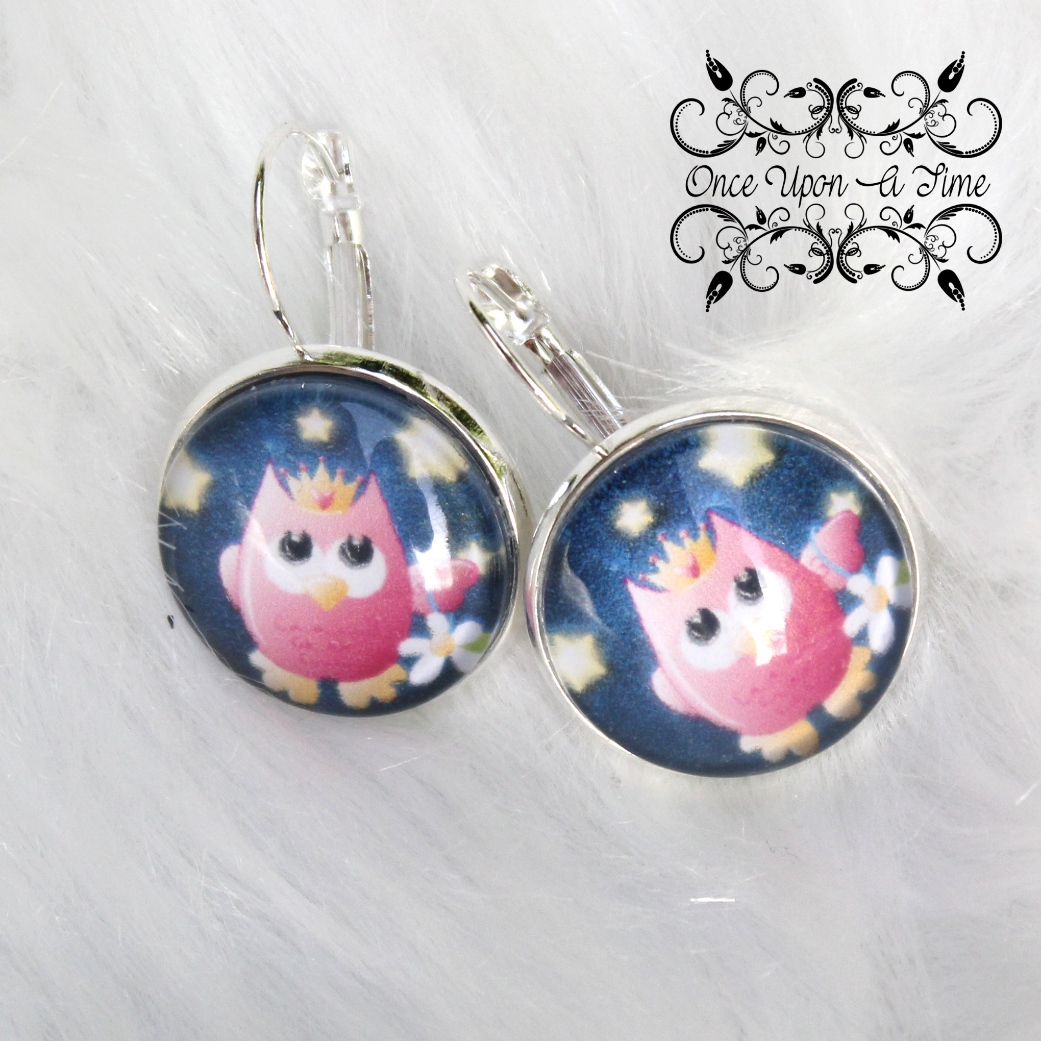 ✨ Boucles d'oreilles fantaisie - Chouettes ✨
