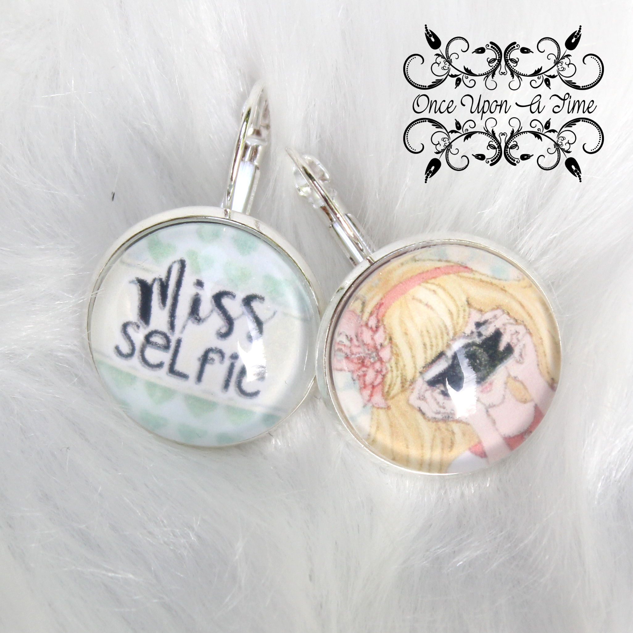 ✨ Boucles d'oreilles fantaisie - Miss selfie ✨