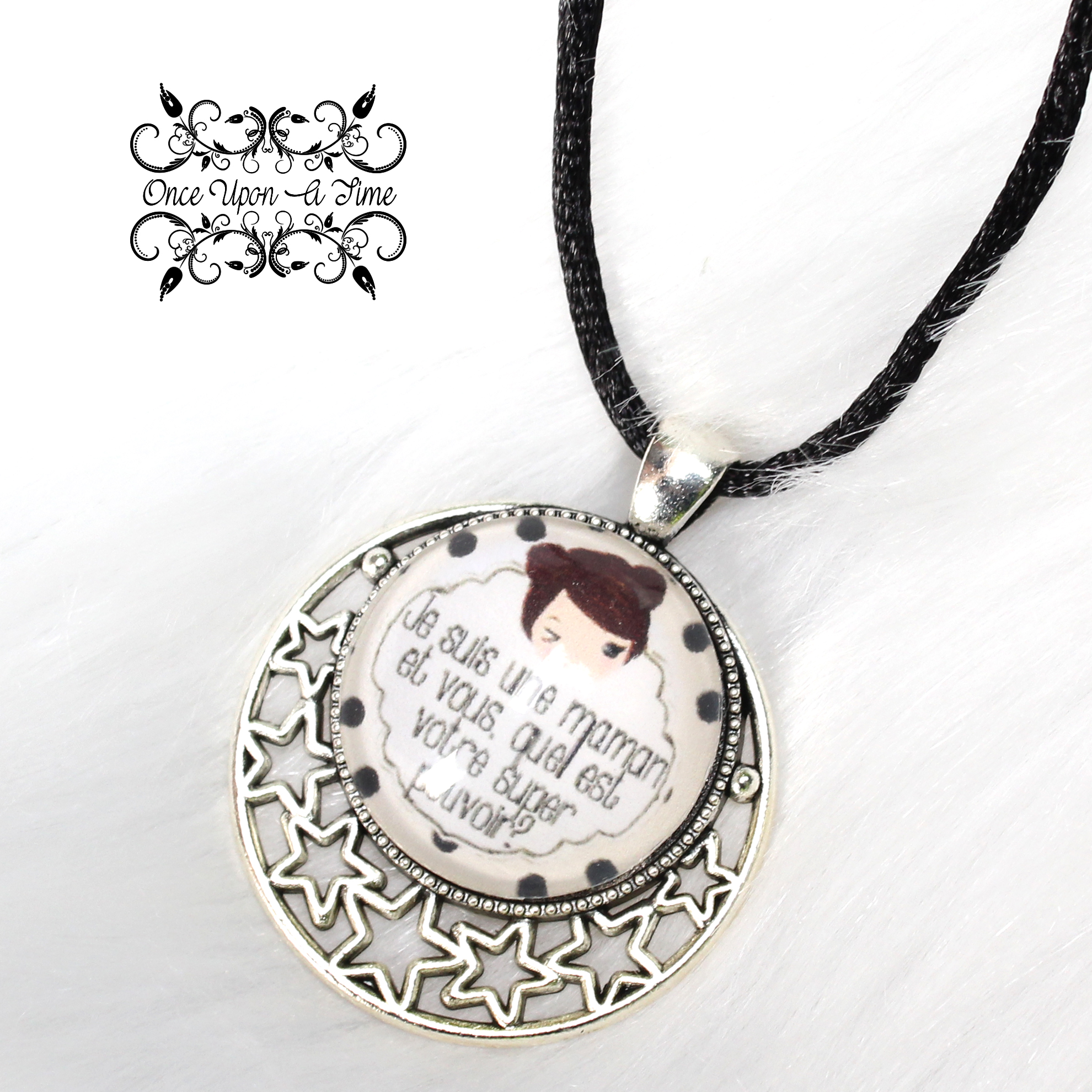 ✨ Collier fantaisie - Message - Maman - Plusieurs modèles ✨