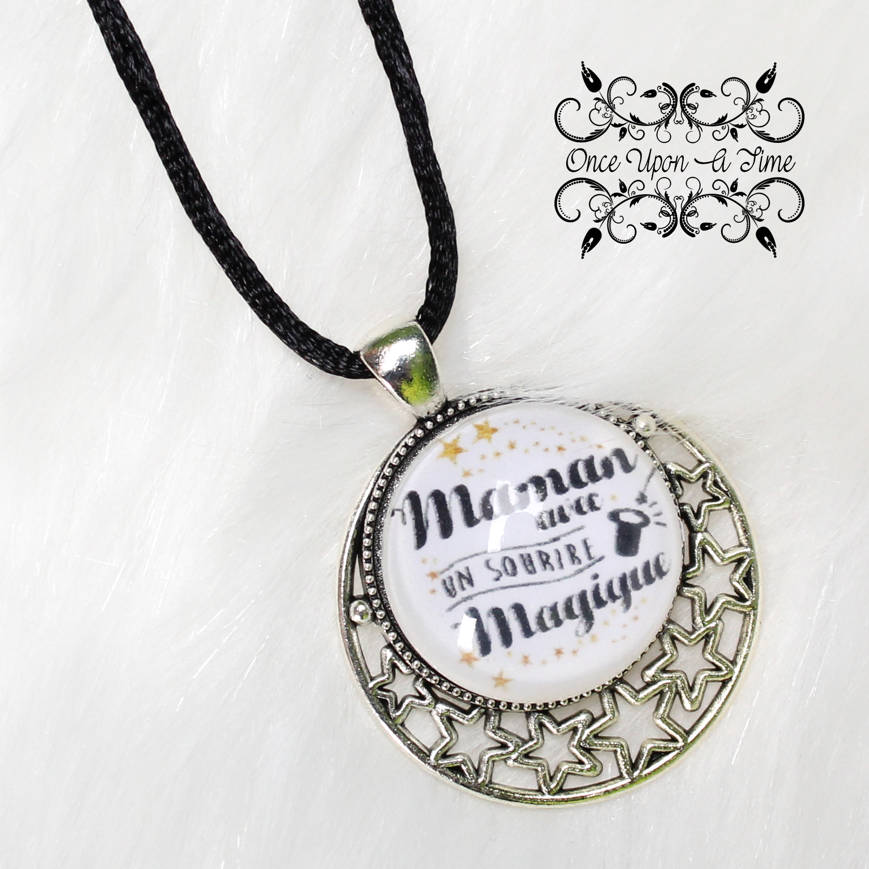 ✨ Collier fantaisie - Message - Maman - Plusieurs modèles ✨