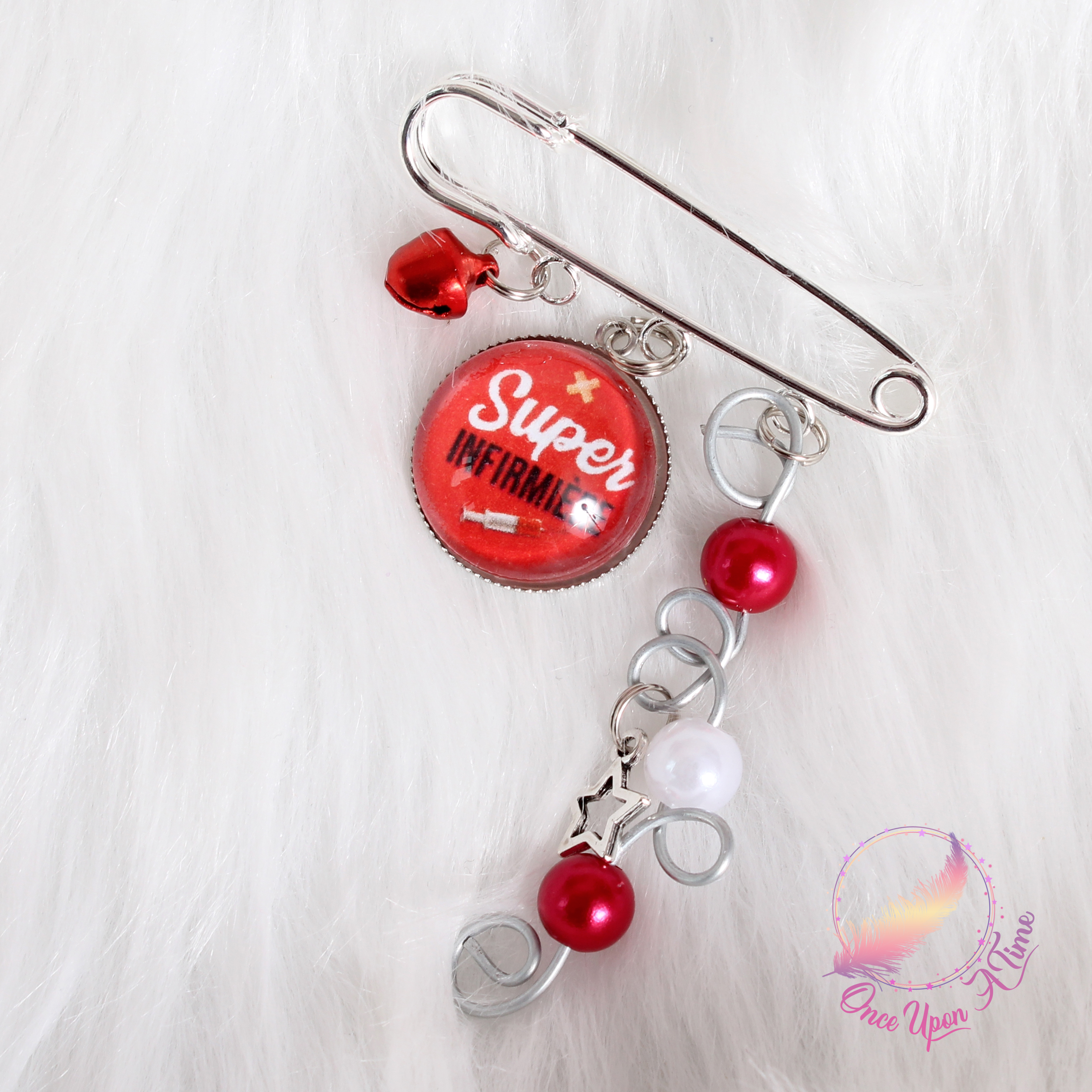 ✨ Epingle-broche - Super infirmière - Plusieurs modèles ✨