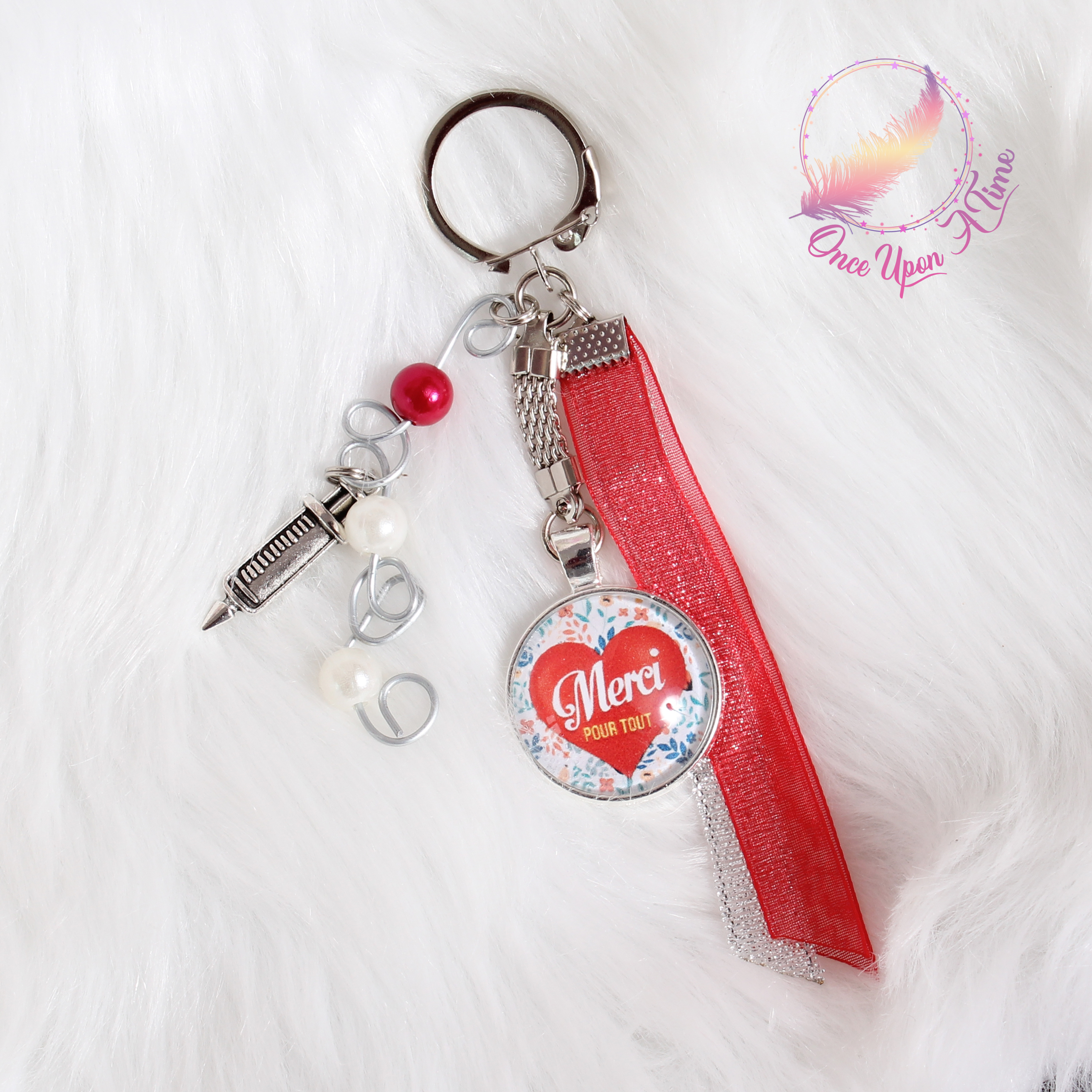 💕 Porte-clés - Merci - Personnel médical - Plusieurs modèles 🔑
