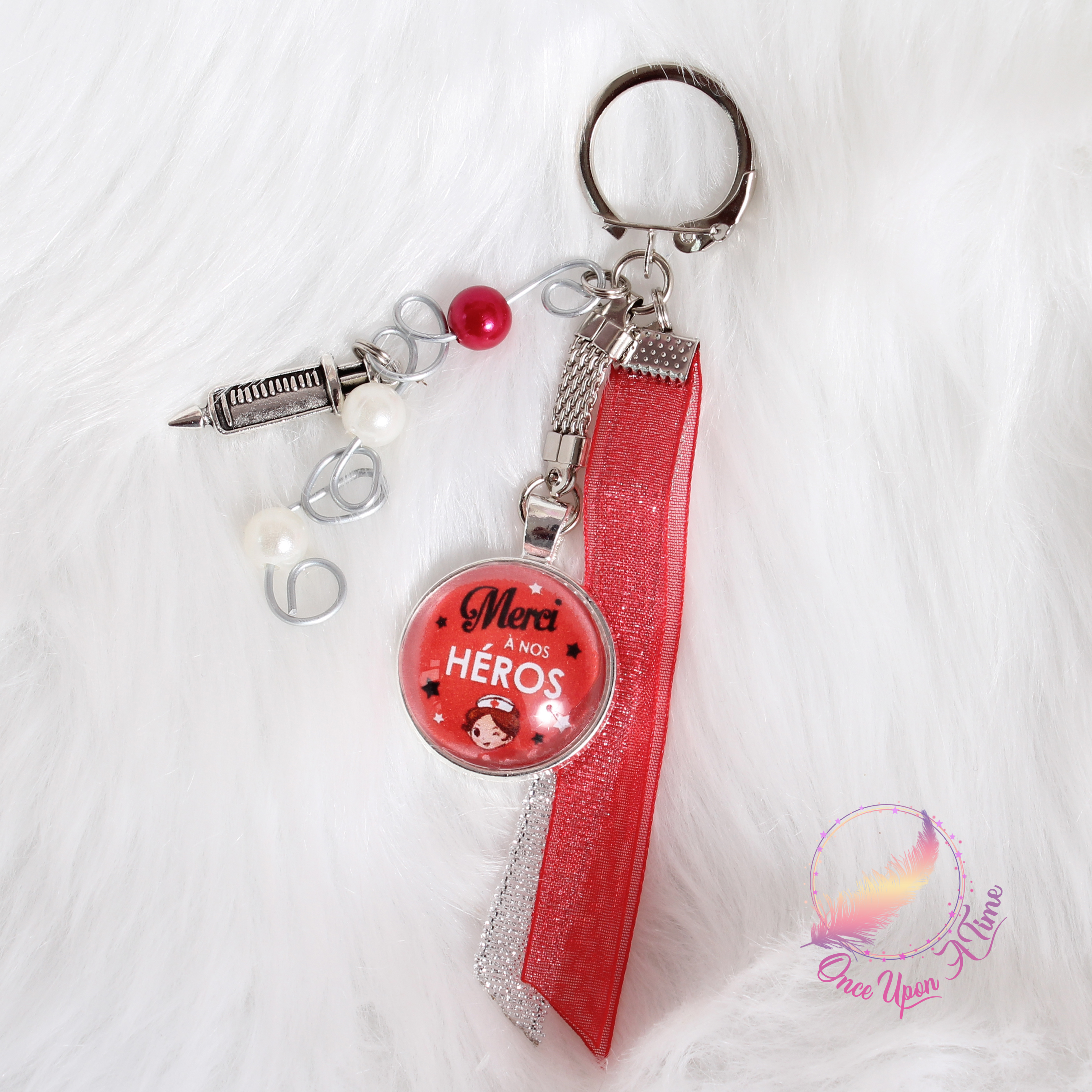 💕 Porte-clés - Merci - Personnel médical - Plusieurs modèles 🔑