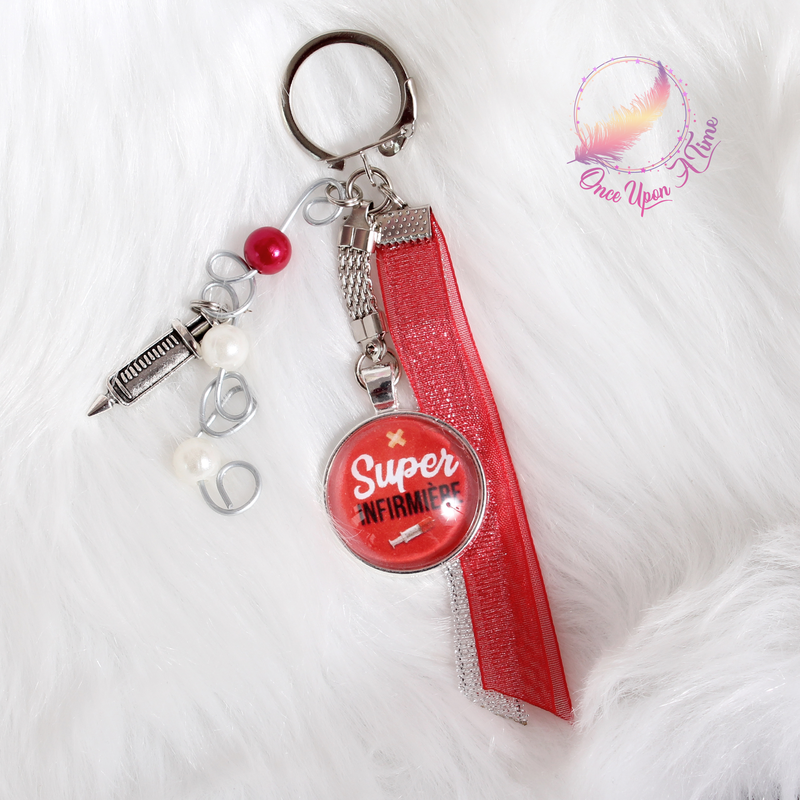 💕 Porte-clés - Merci - Super infirmière - Plusieurs modèles 🔑