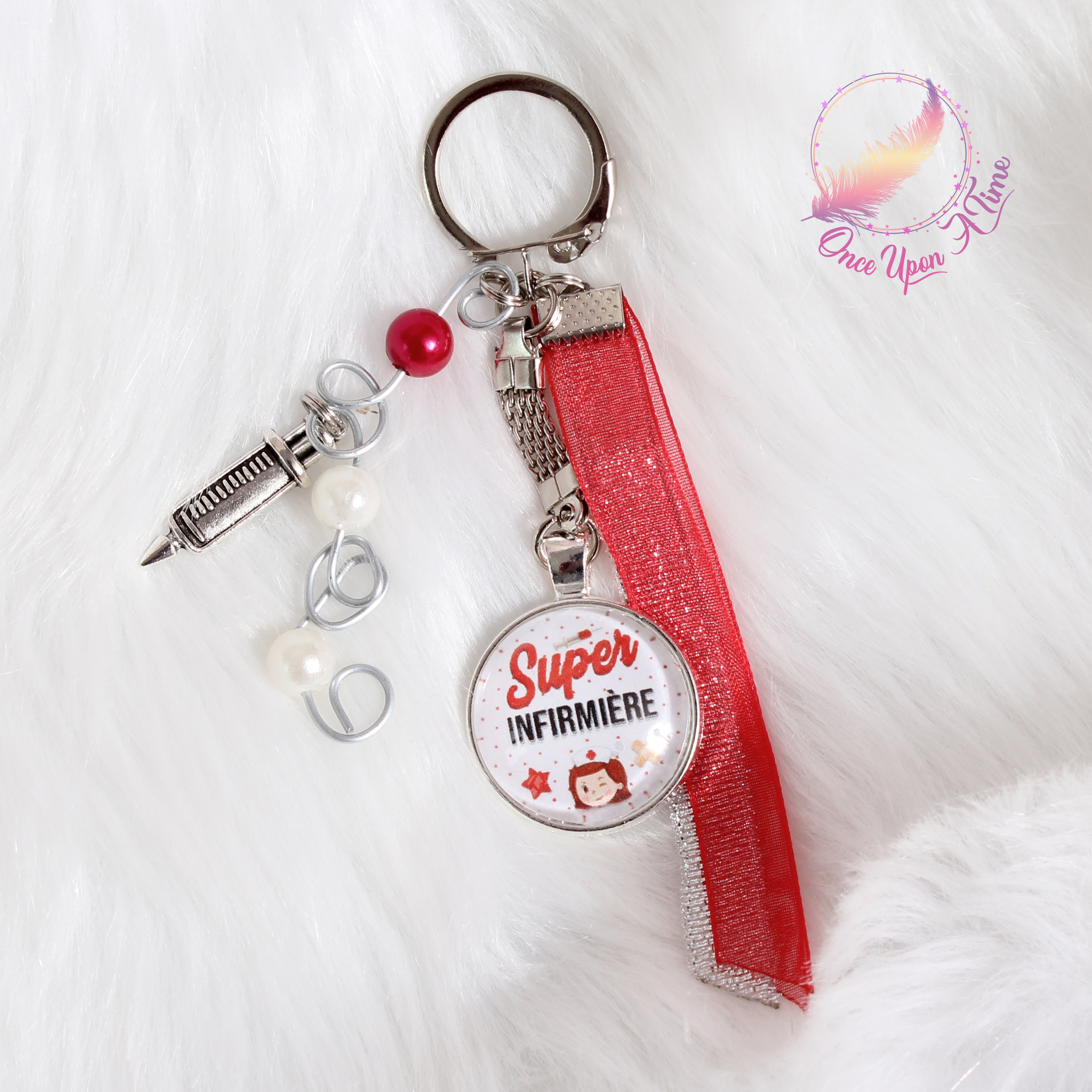 💕 Porte-clés - Merci - Super infirmière - Plusieurs modèles 🔑
