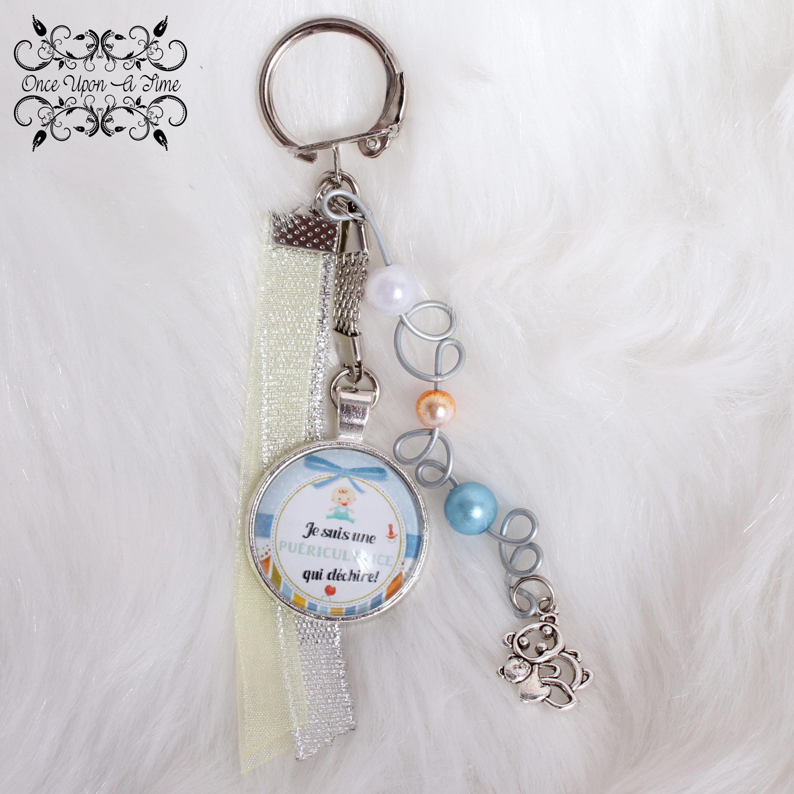 💕 Porte-clés - Gardienne, nounou, puéricultrice - Plusieurs modèles 🔑