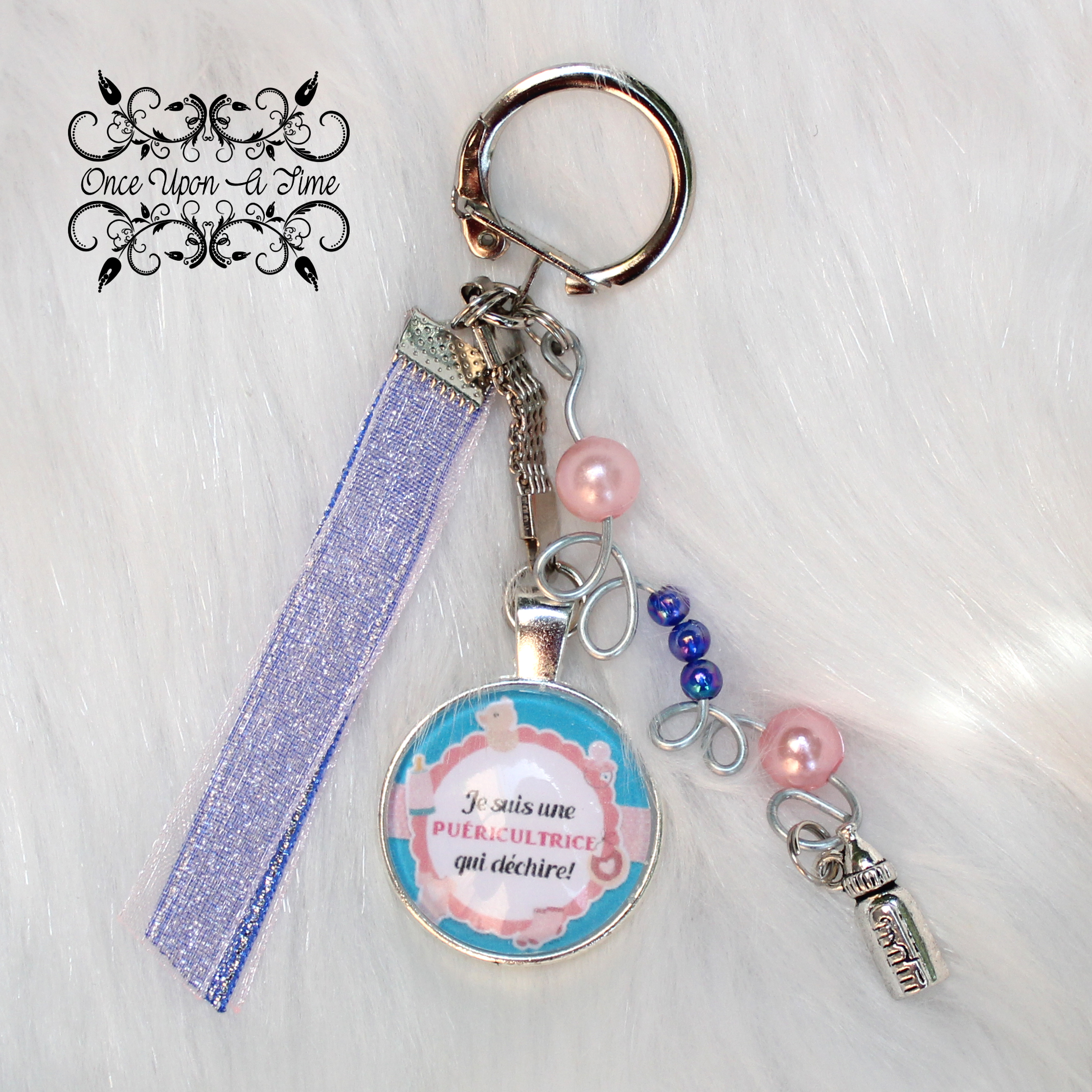 💕 Porte-clés - Gardienne, nounou, puéricultrice - Plusieurs modèles 🔑