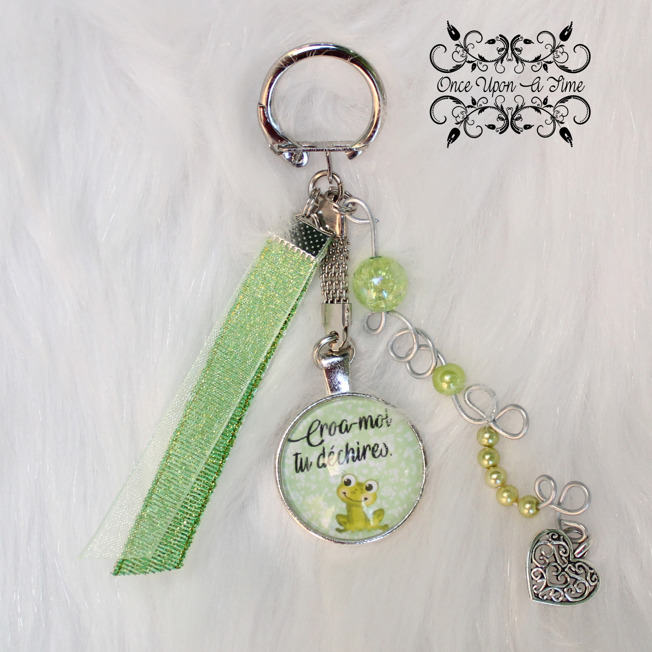 💕 Porte-clés - Croa-moi tu déchires🔑