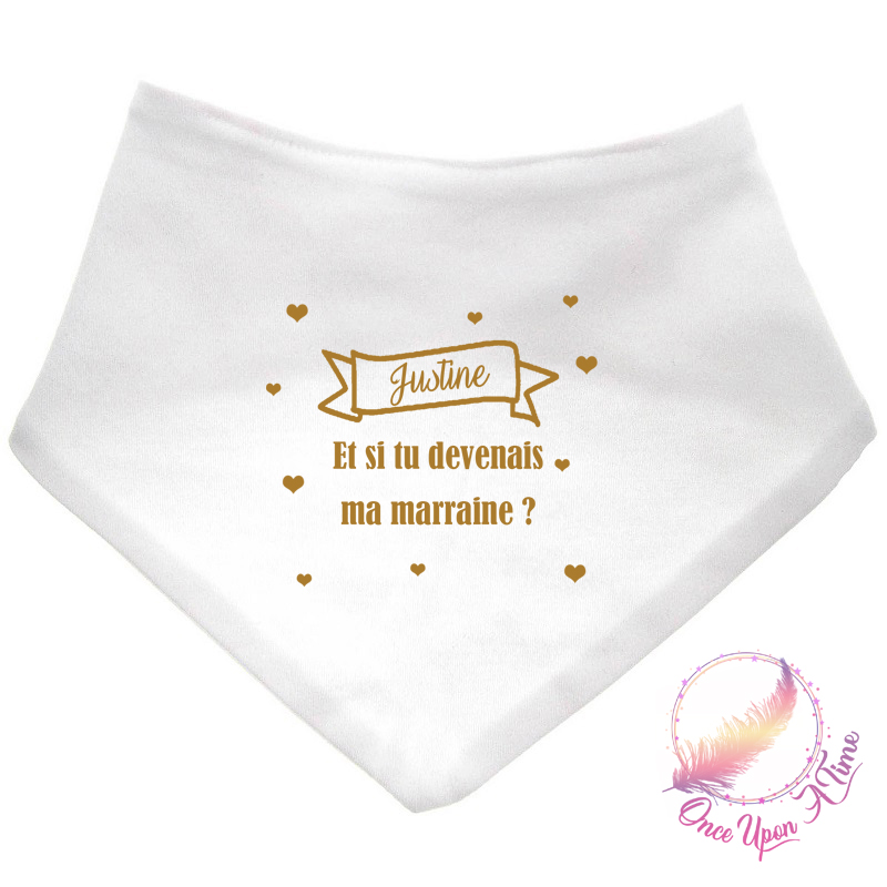 🍼 Bavoir - Bandana - Personnalisé - Plusieurs modèles 👶