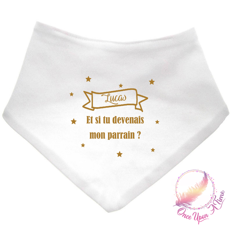 🍼 Bavoir - Bandana - Personnalisé - Plusieurs modèles 👶
