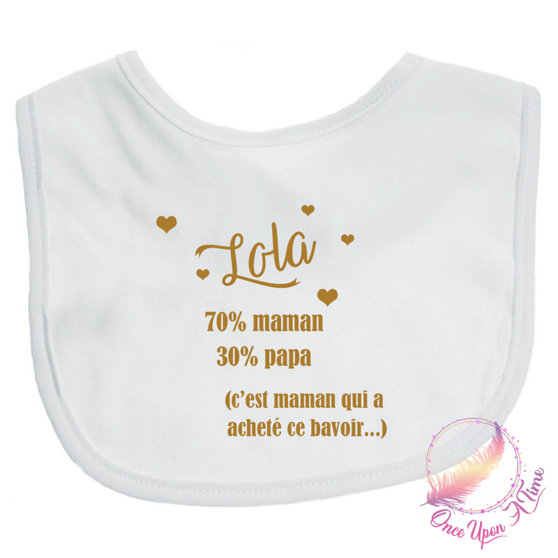 🍼 Bavoir - Personnalisé - Plusieurs modèles 👶