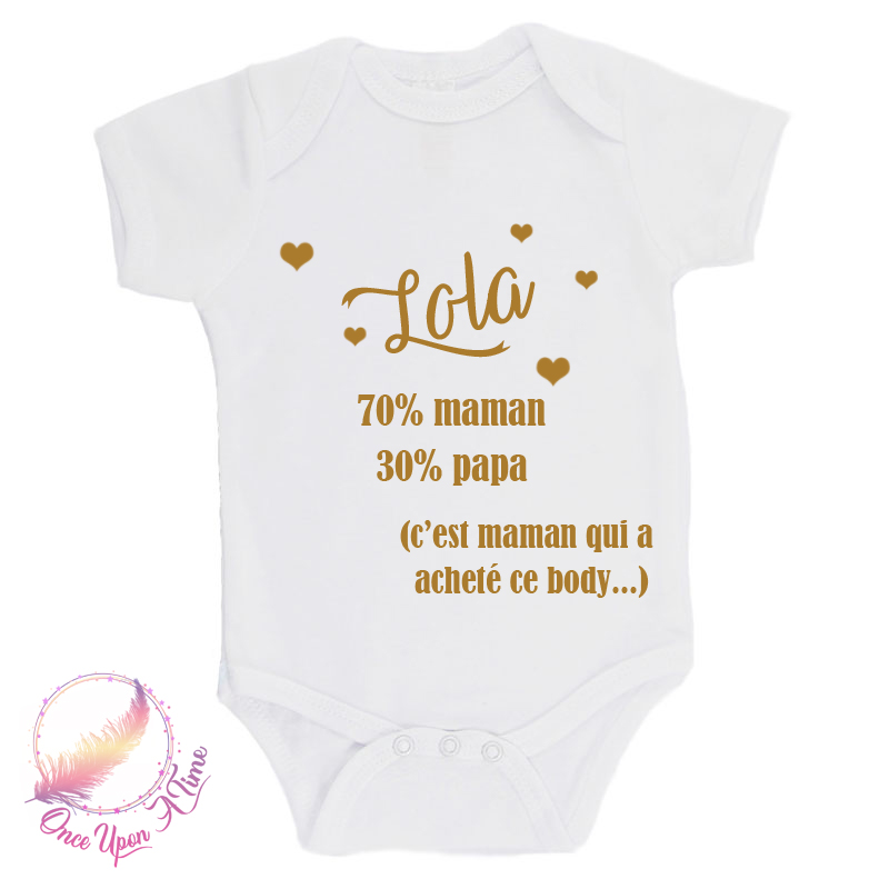 🍼 Body - Personnalisé - Plusieurs modèles 👶