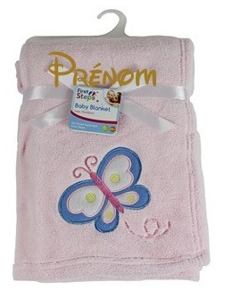 đŒ Couverture - Papillon - PersonnalisĂ©e đ¶