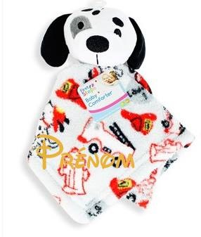 🍼 Doudou - Chien, pompier - Personnalisée 👶